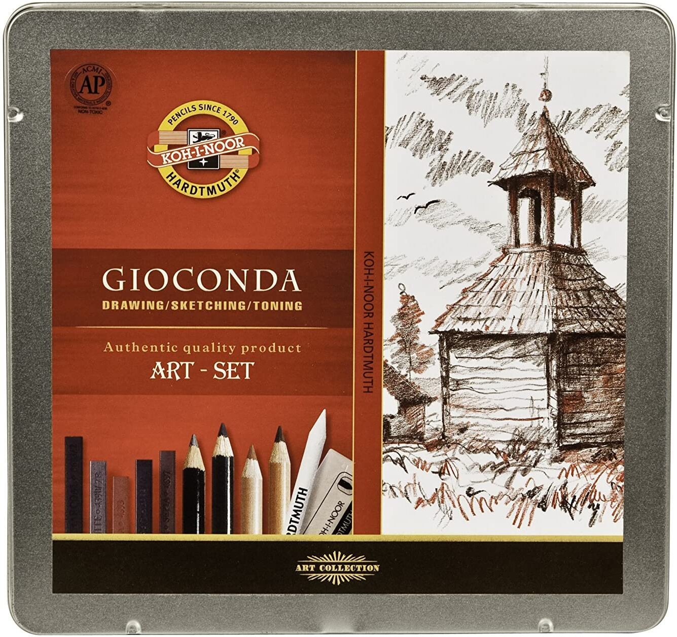 Kohinoor Gioconda Art Set taiteiljalajitelma