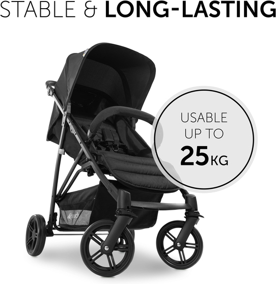 Hauck Rapid 4 -rattaat, Black