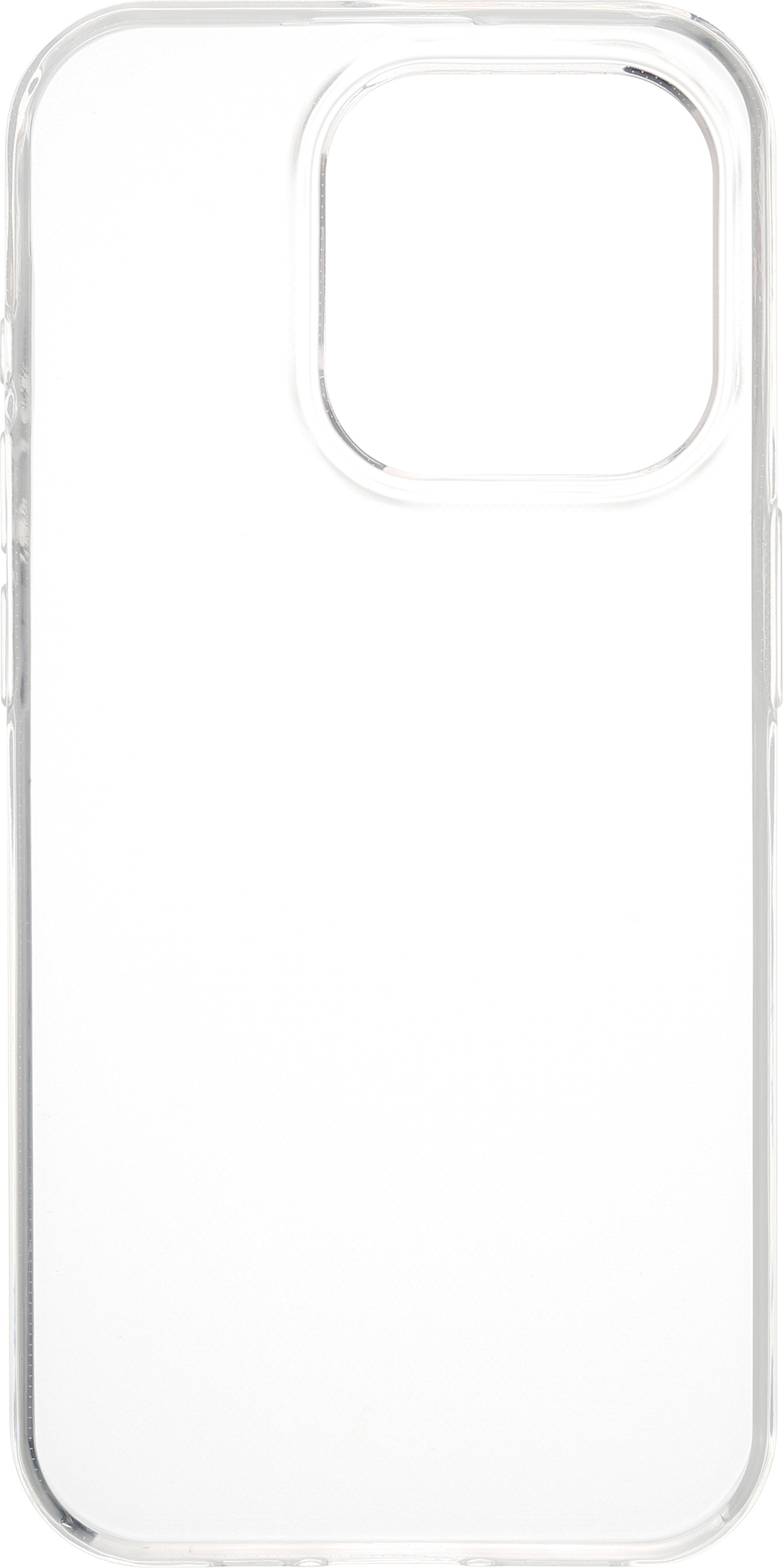 Fonekit silikonisuoja, iPhone 15 Pro, läpinäkyvä