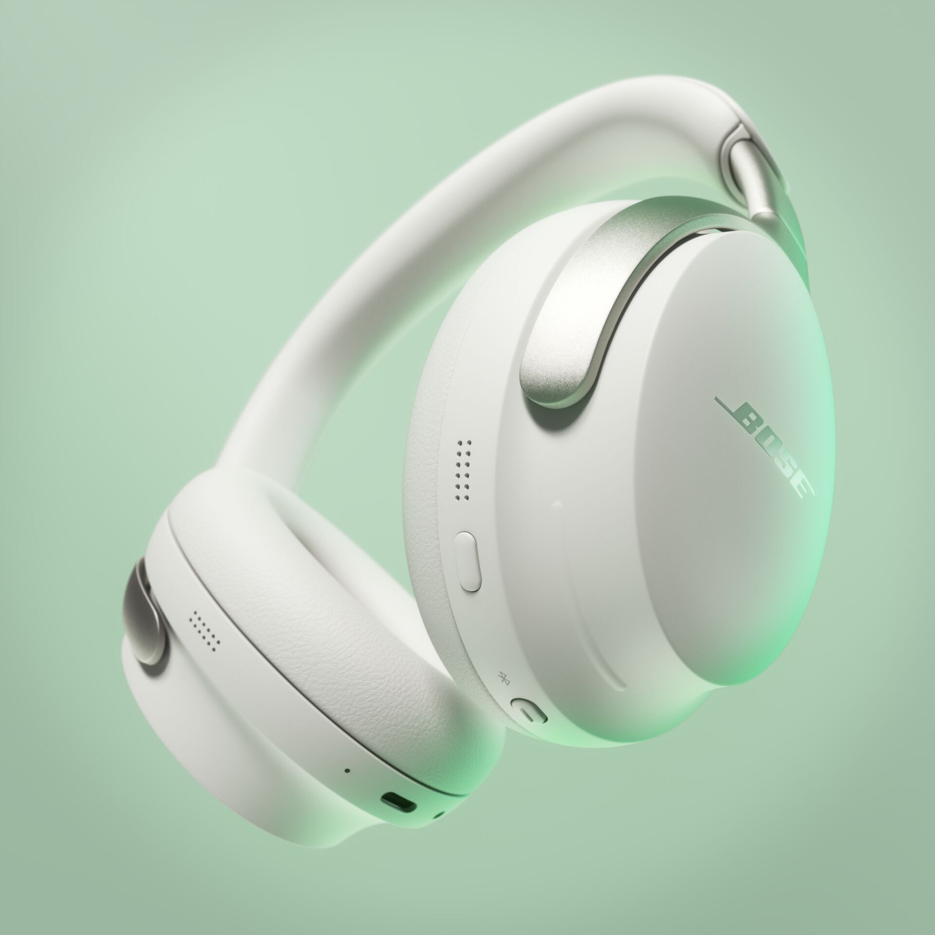 Bose QuietComfort Ultra Headphones vastamelukuulokkeet, valkoinen