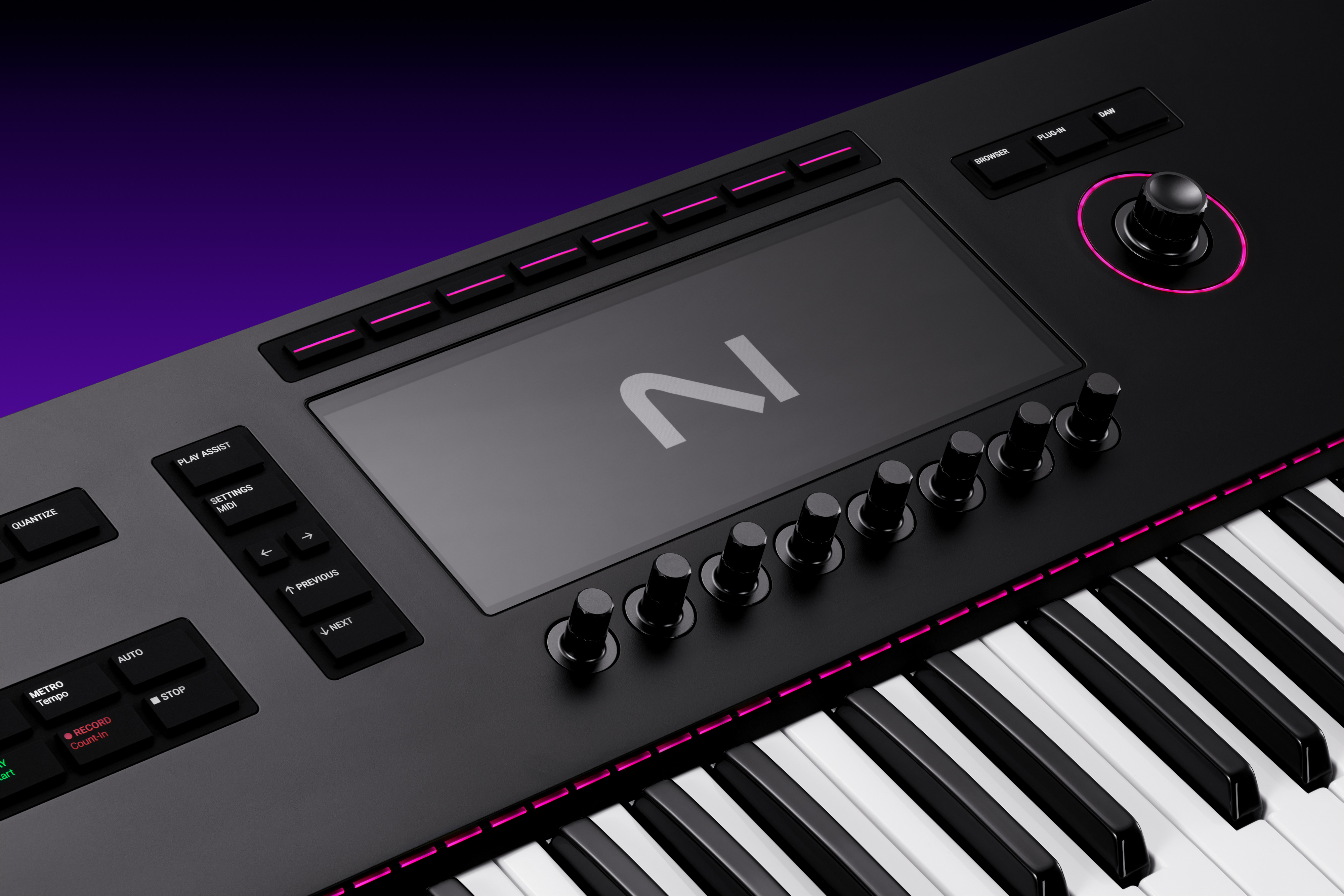 Native Instruments Komplete Kontrol S61 MKIII MIDI-koskettimisto USB-väylään