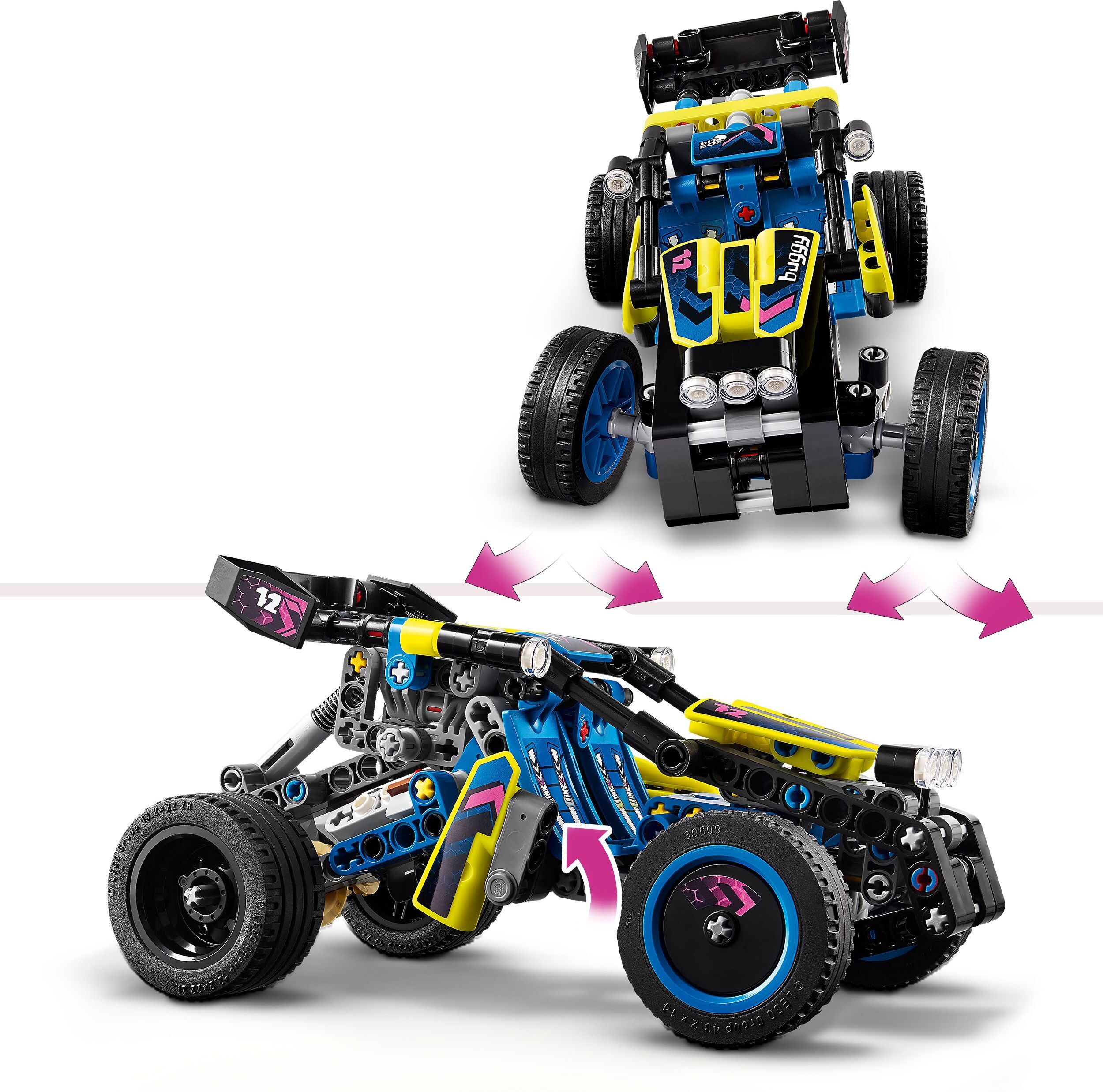 LEGO Technic 42164  - Maastokirppu kilpa-ajoihin