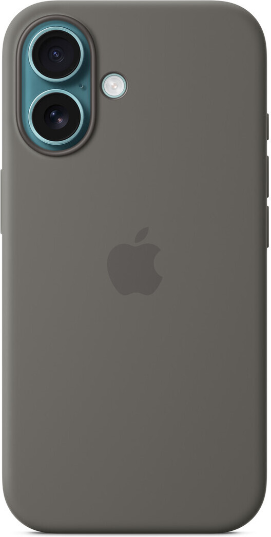 Apple iPhone 16 silikonikuori MagSafella, liuskeen­harmaa