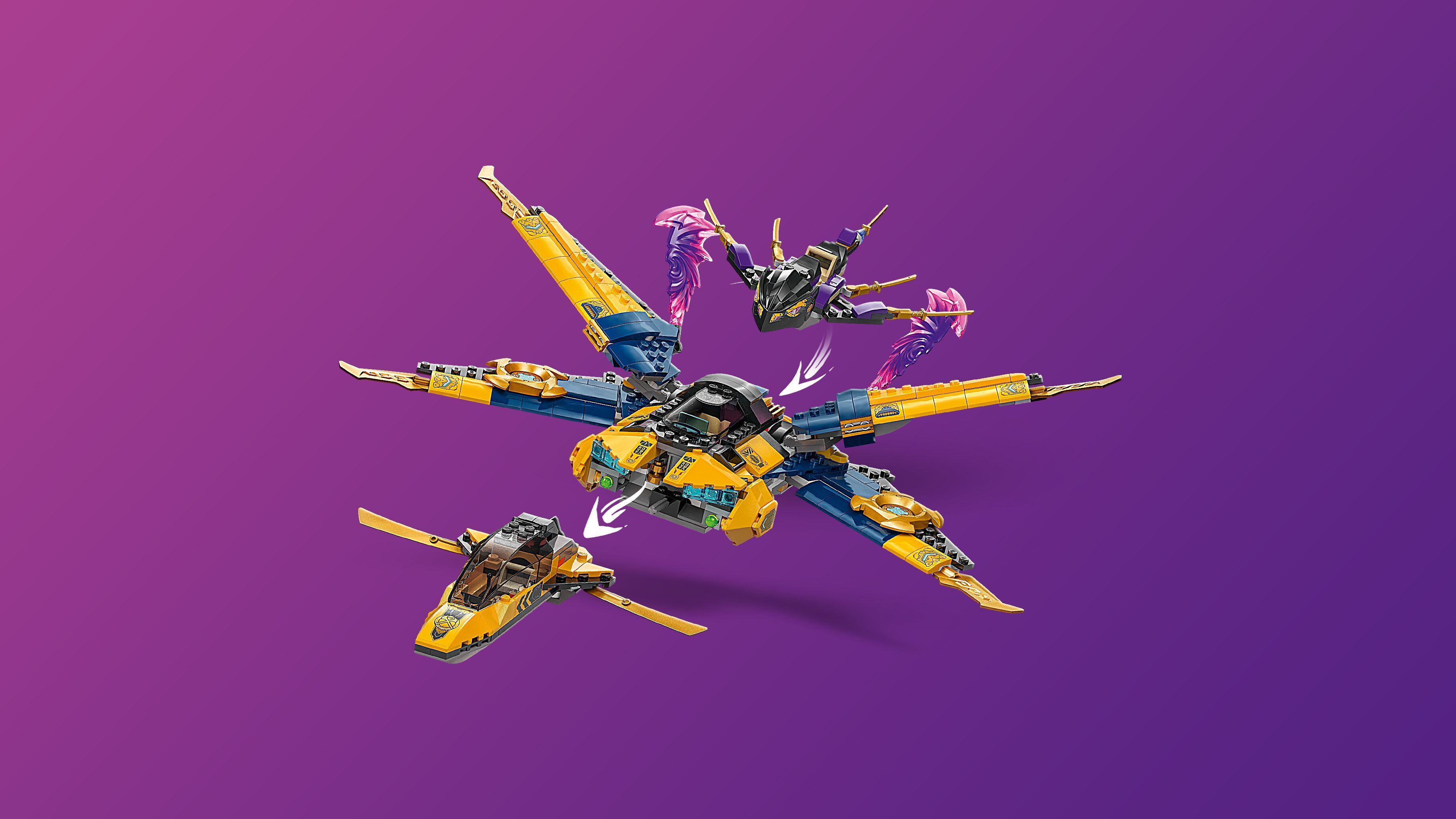 LEGO Ninjago 71833 – Rasin ja Arinin supernopea suihkari