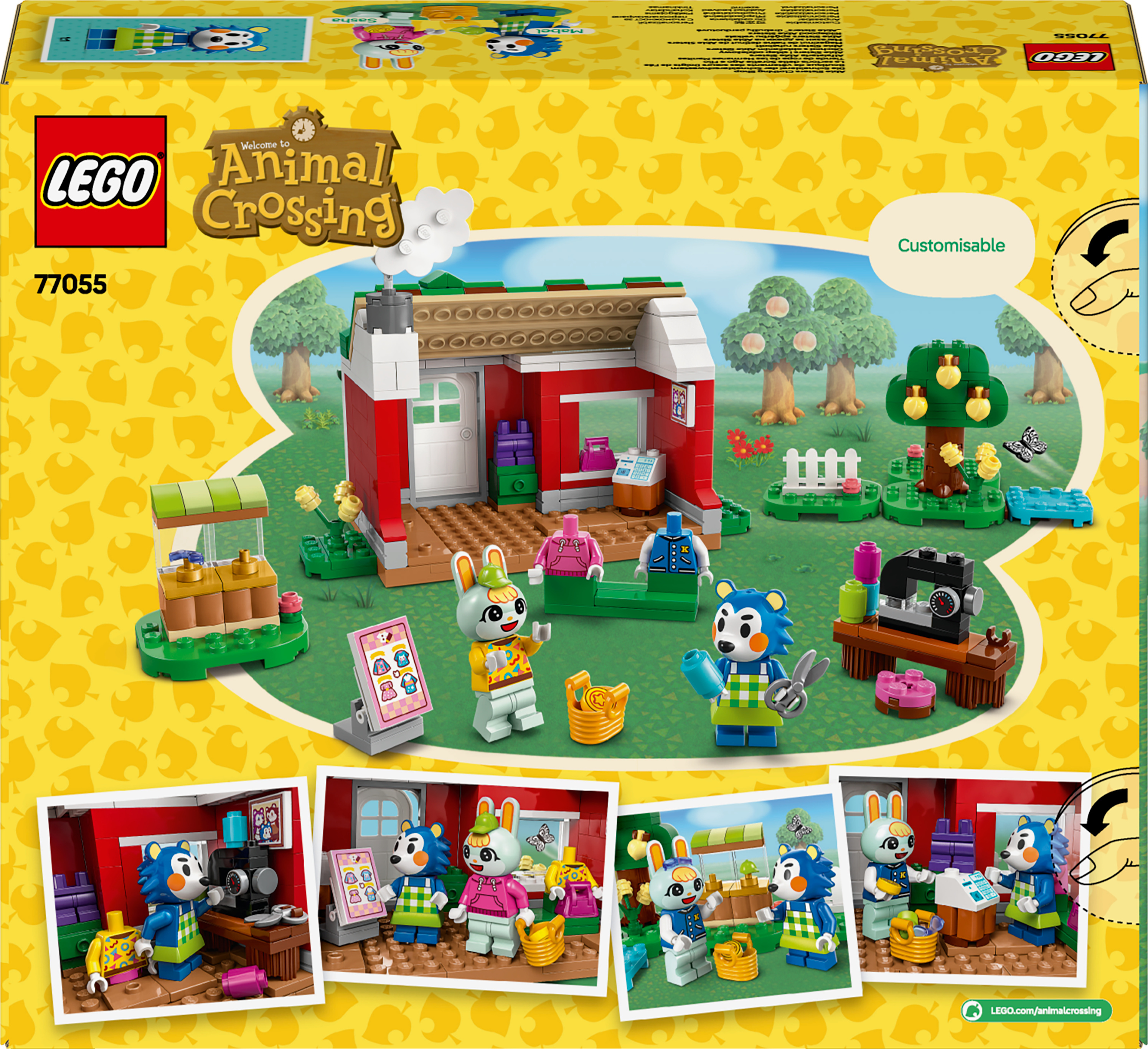 LEGO Animal Crossing 77055 – Vaatekauppa Able Sisters