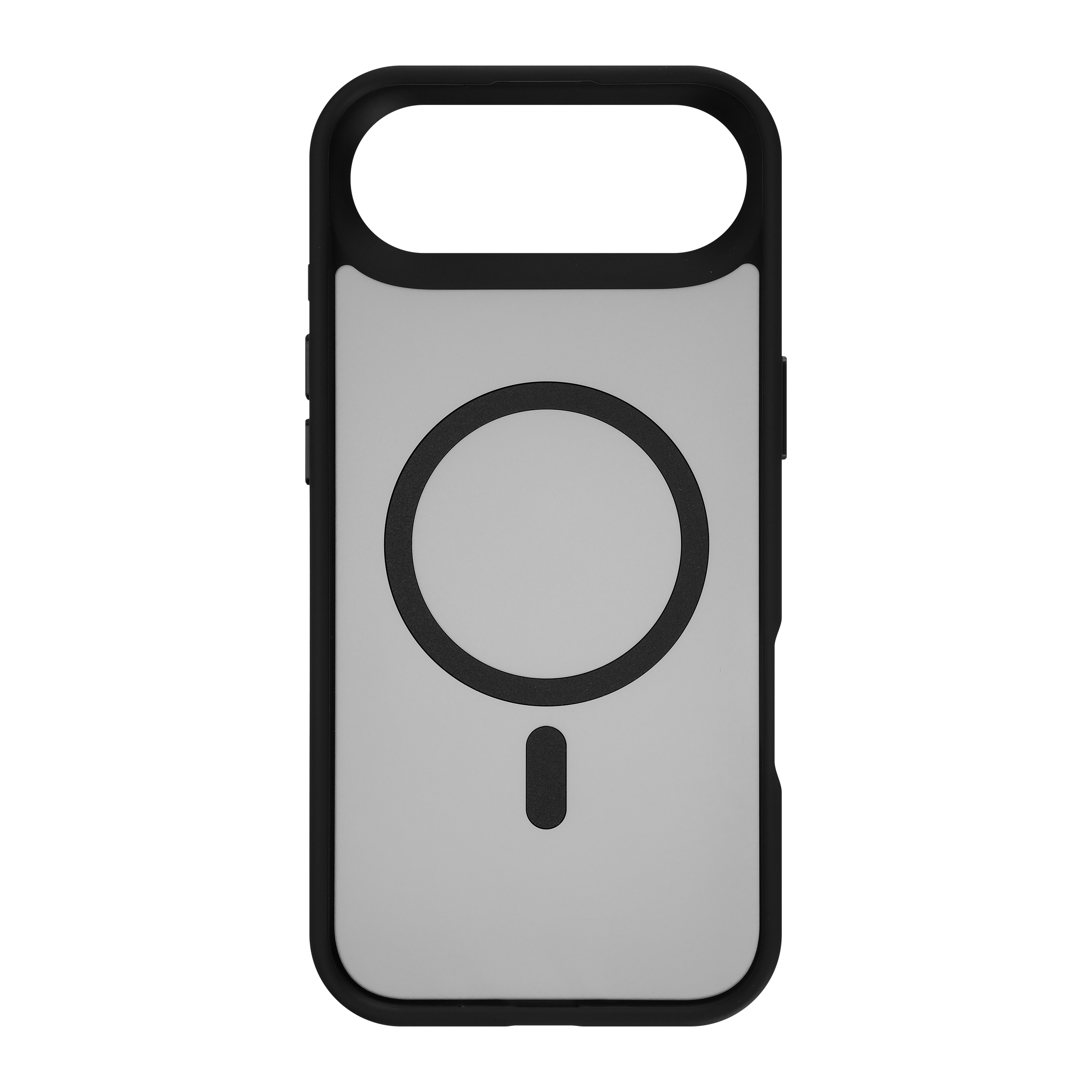 FoneKit MagSafe-yhteensopiva Soft Touch suojakuori, iPhone Air, musta/harmaa