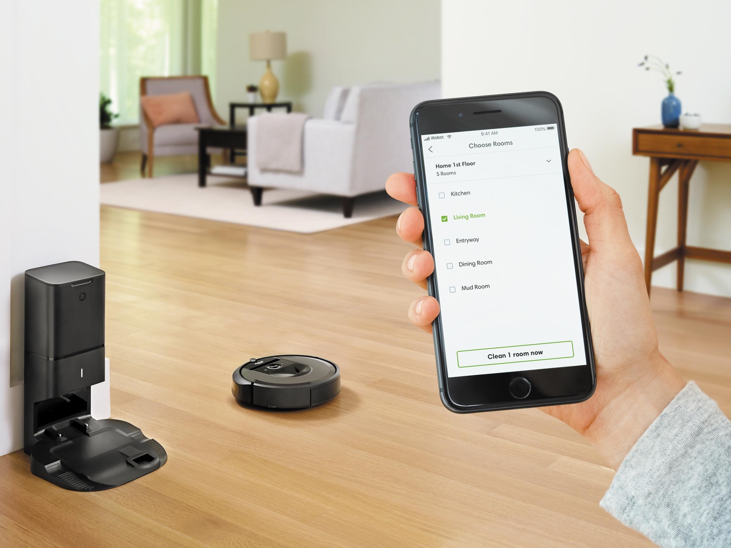 iRobot Roomba i7+ -robotti-imuri