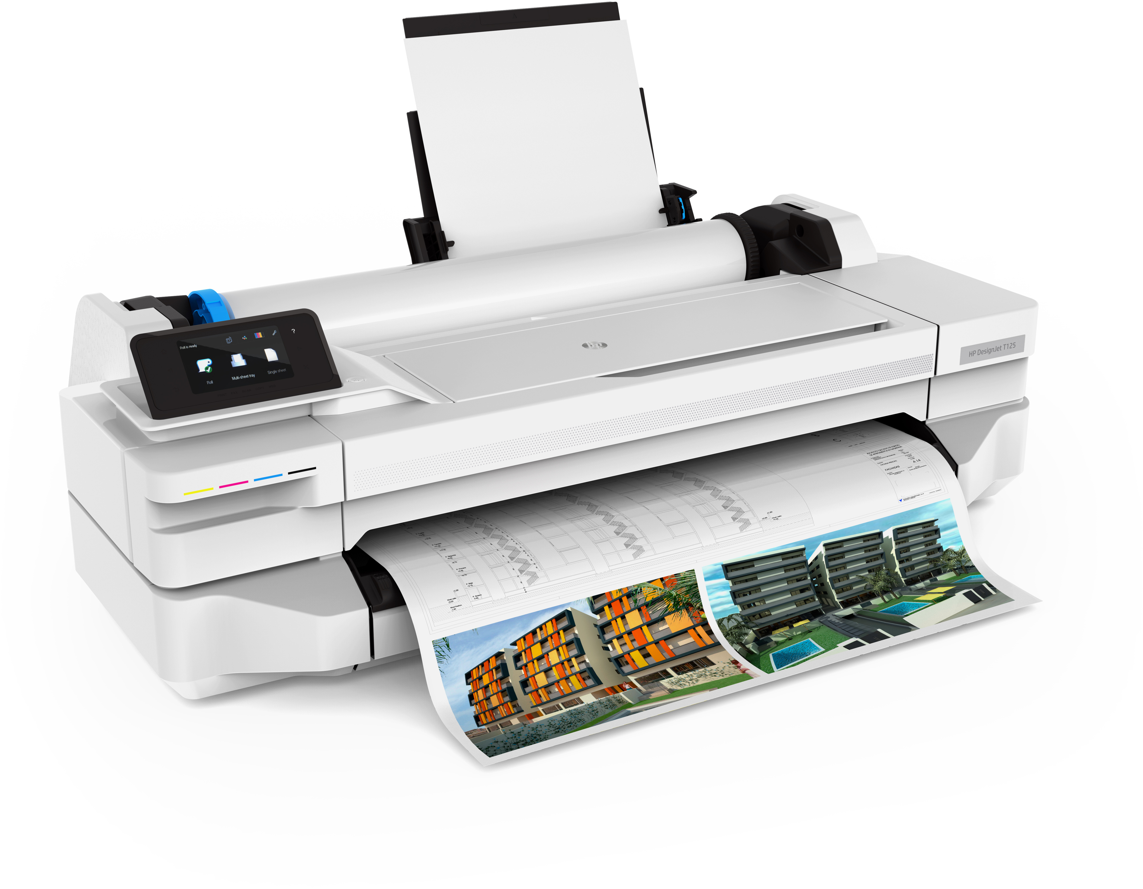 Hp designjet t125 обзор