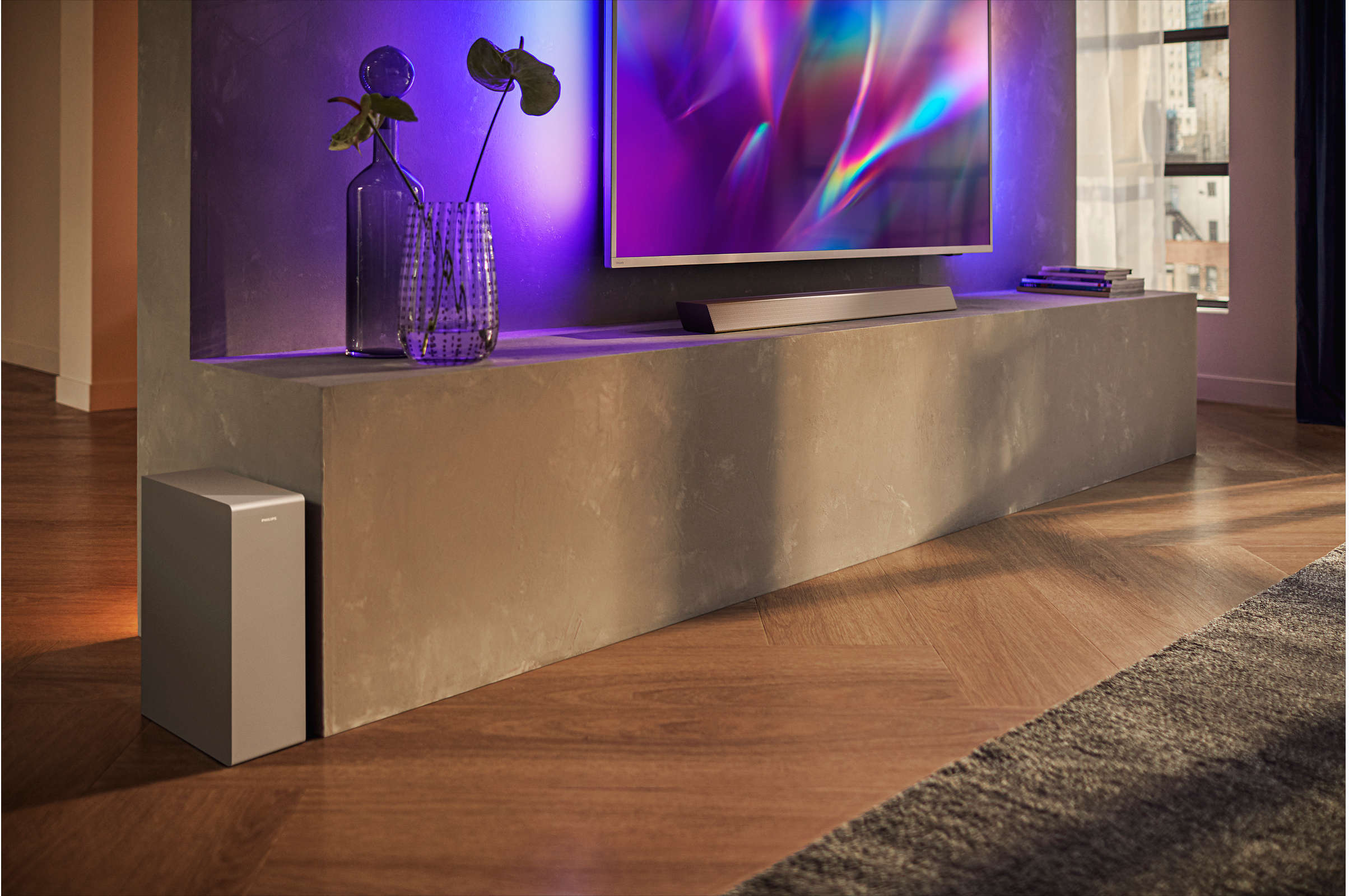 Philips TAB8505 2.1 Dolby Atmos Soundbar-äänijärjestelmä
