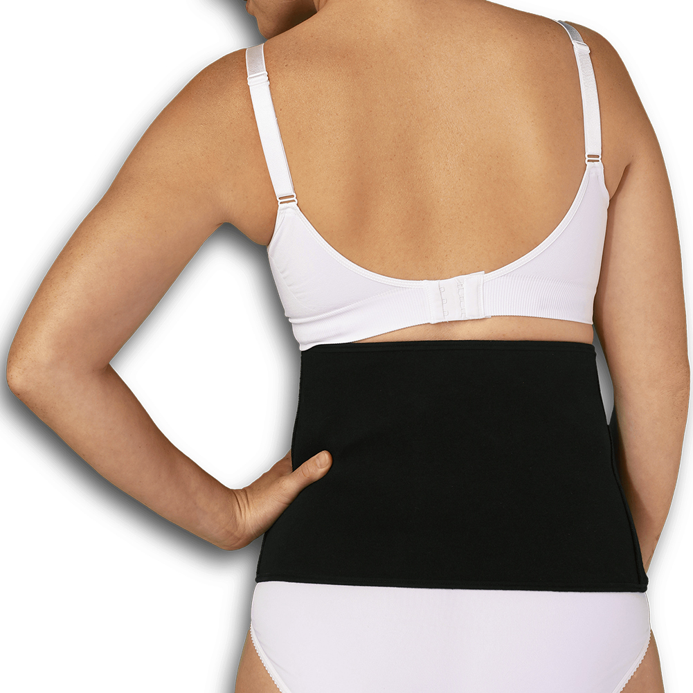 Carriwell Post Birth Belly Binder -raskauden jälkeinen tukivyö, musta, koko L/XL