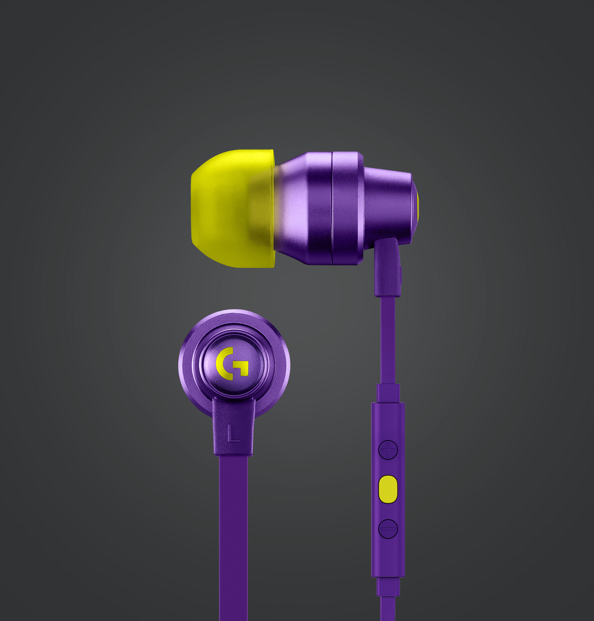 Logitech G333 -pelinappikuulokkeet, violetti
