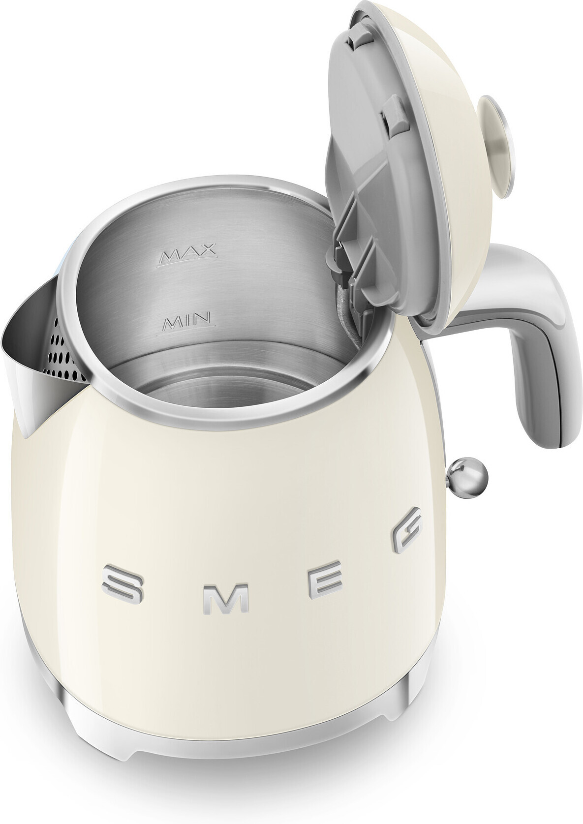 Smeg KLF05CREU -vedenkeitin, kermanvalkoinen