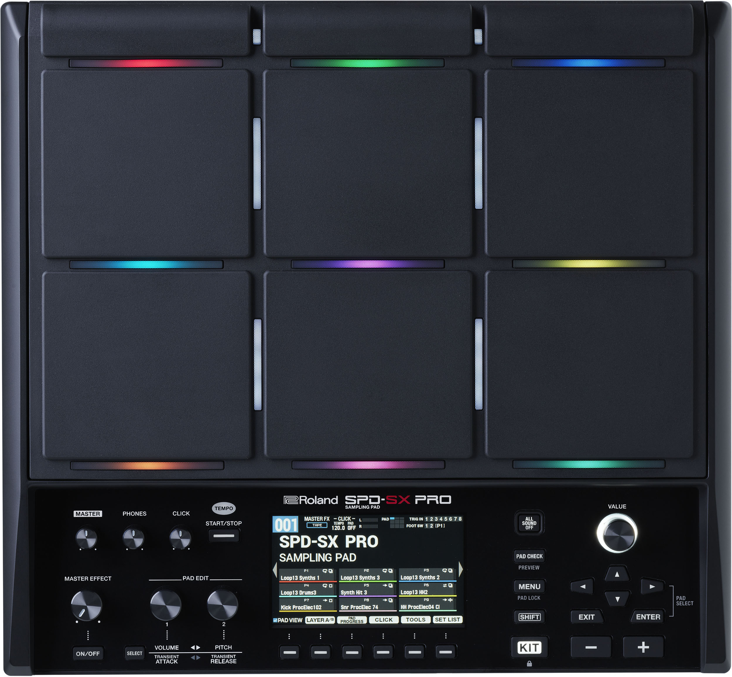 Roland SPD-SX Pro -sampleri