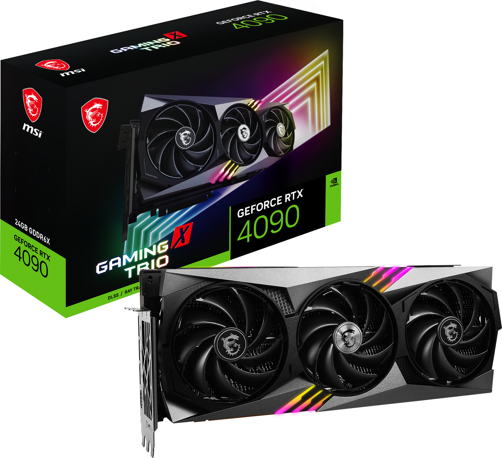 MSI GeForce RTX 4090 GAMING X TRIO 24G n yt nohjain Verkkokauppa