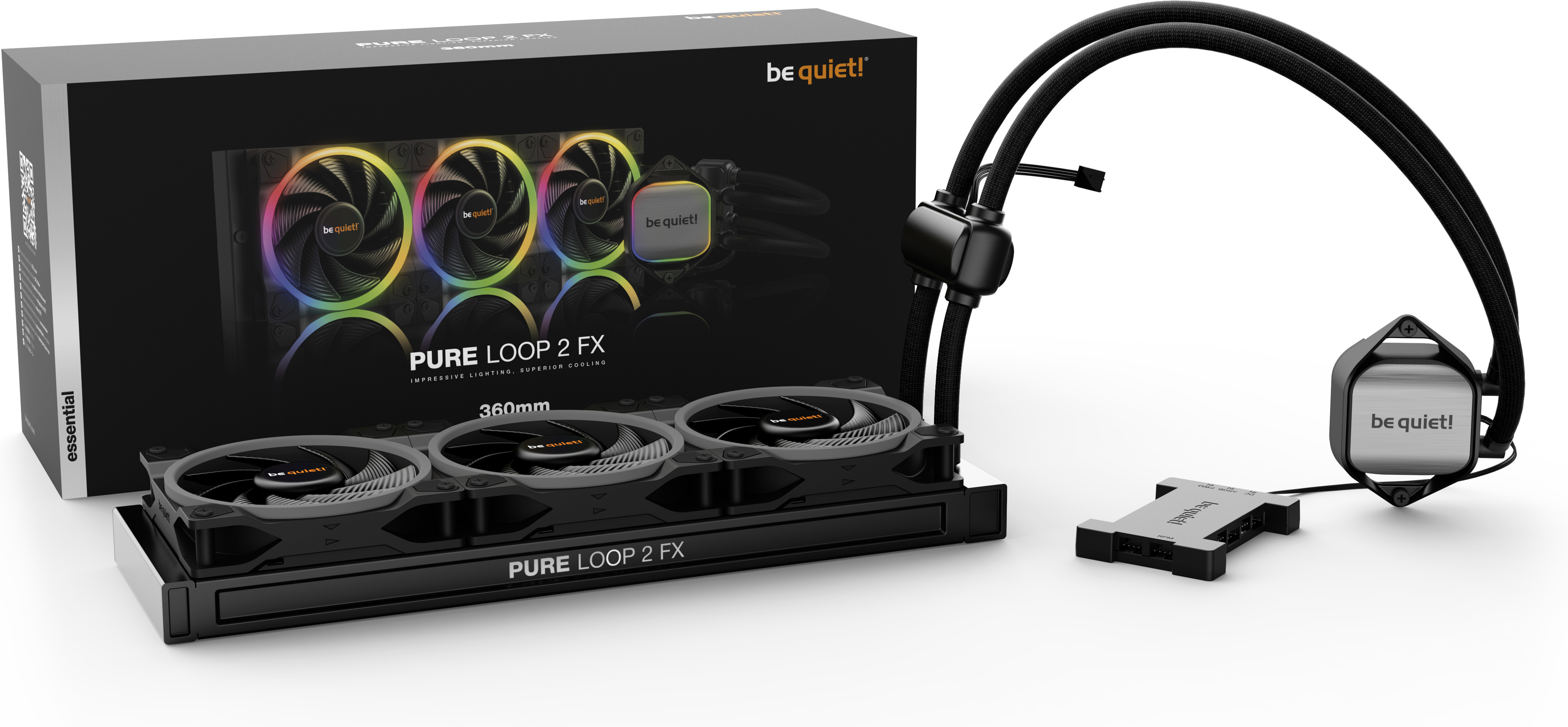 be quiet! Pure Loop 2 FX 360mm -nestejäähdytysjärjestelmä