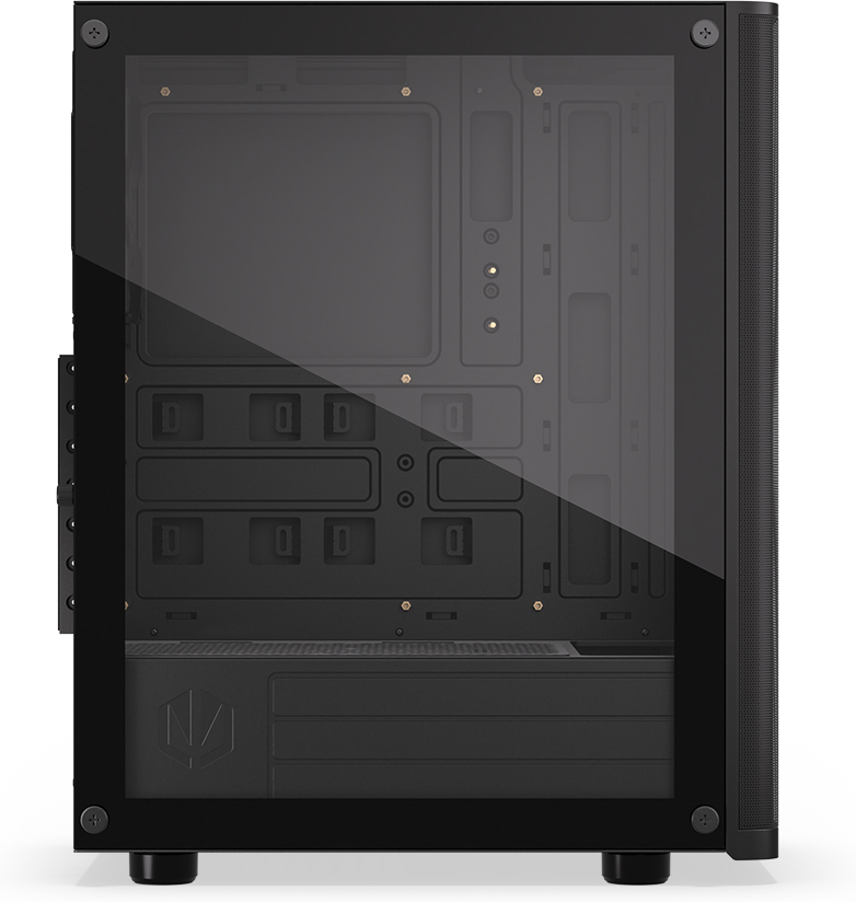 Endorfy Ventum 200 Air ATX-kotelo ikkunalla, musta