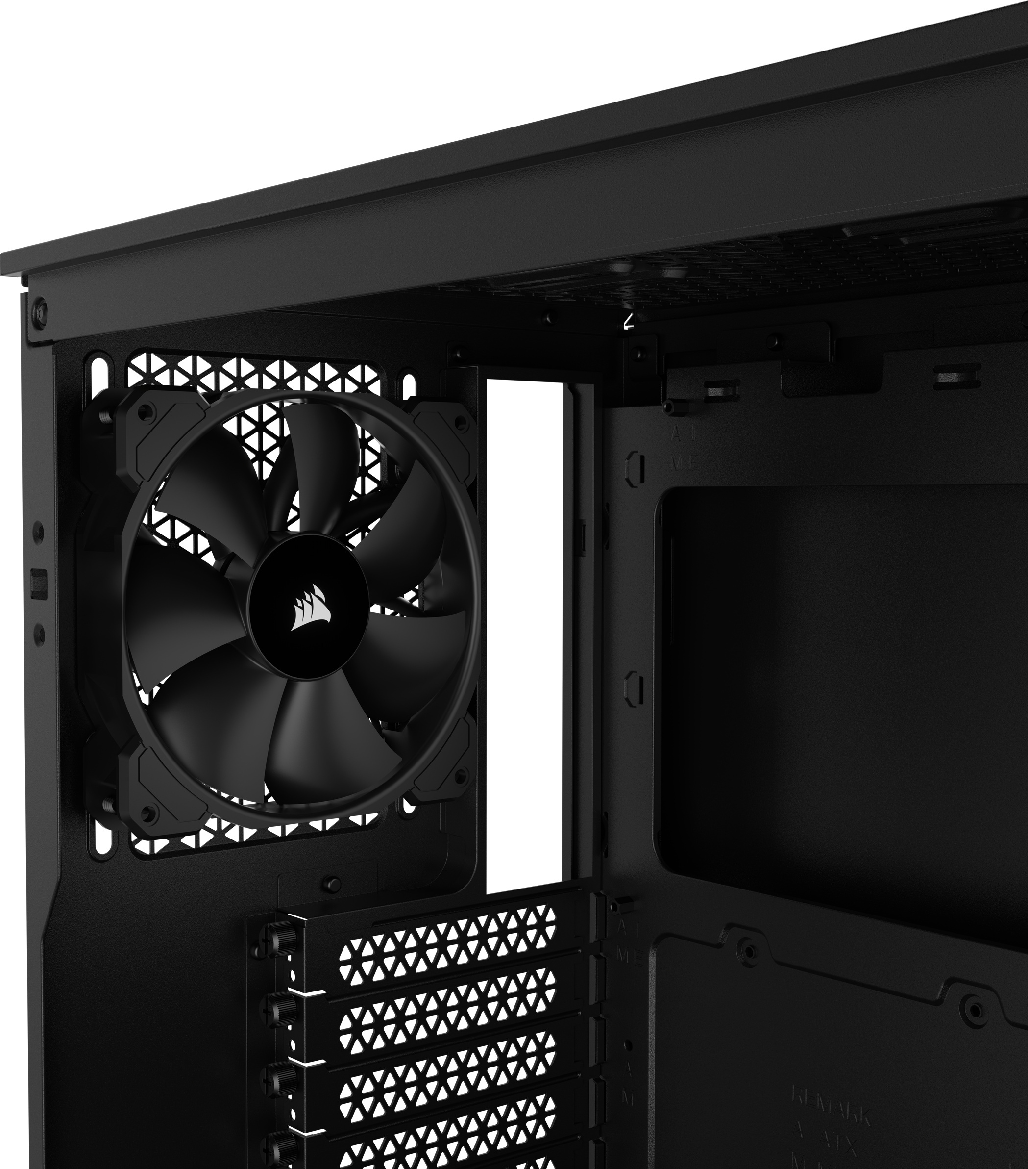 Corsair 3000D RGB Airflow Mid Tower ATX-kotelo ikkunalla, musta