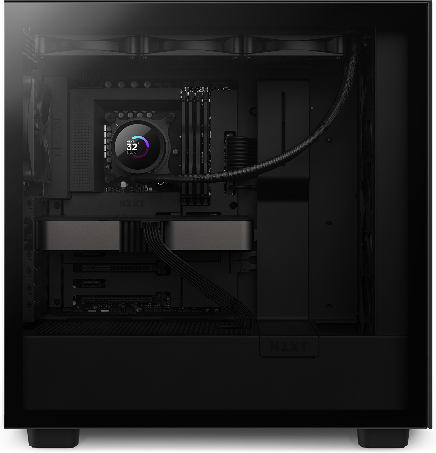 NZXT Kraken 240 RGB -nestejäähdytysjärjestelmä, musta