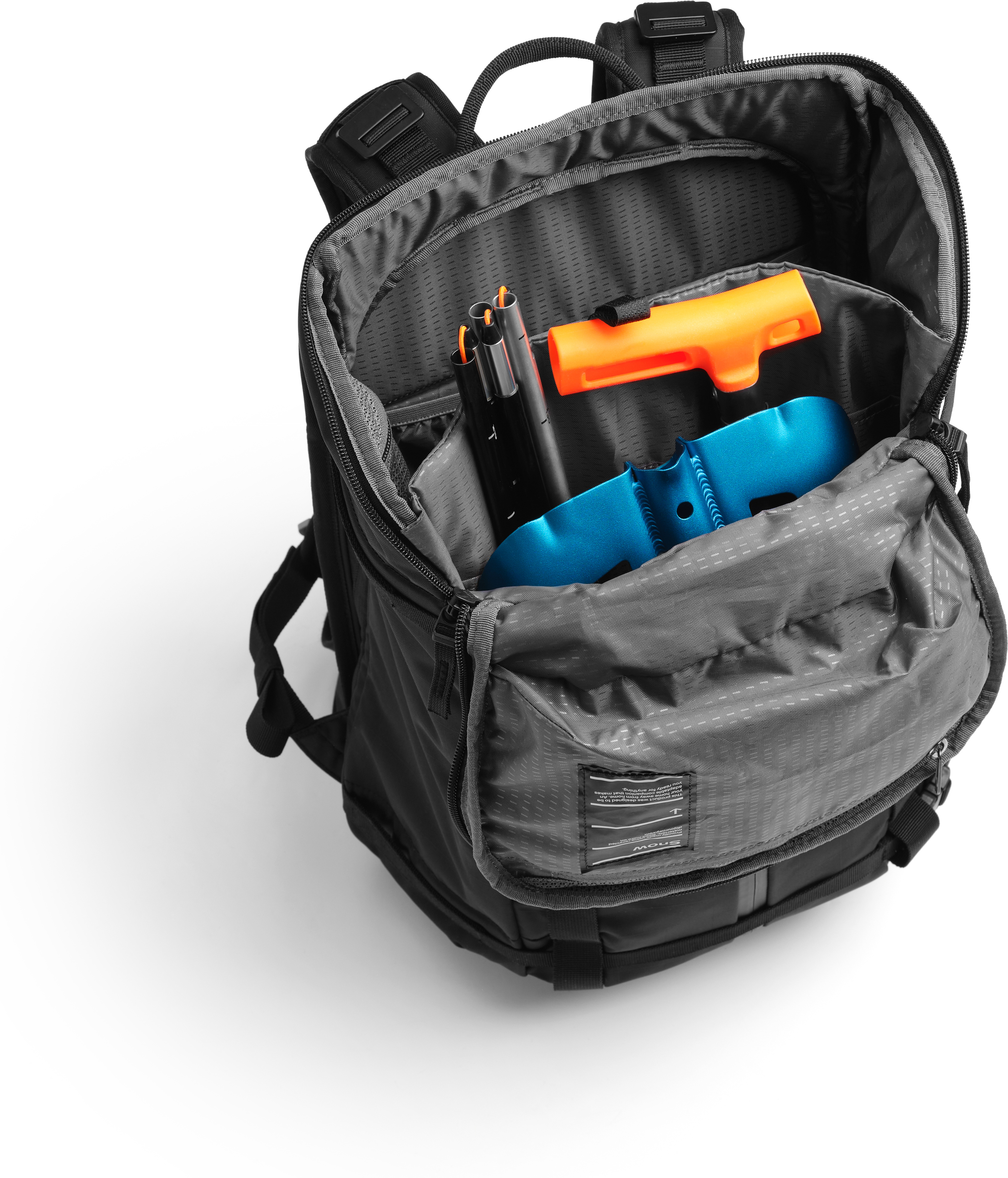 Db Snow Pro Backpack 25L -reppu, black out