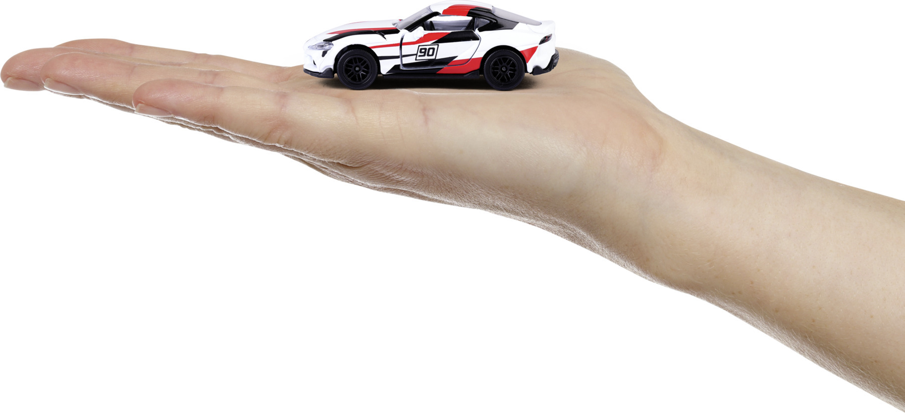 Majorette Toyota -kilpa-autot, 5 kpl, lahjapakkaus