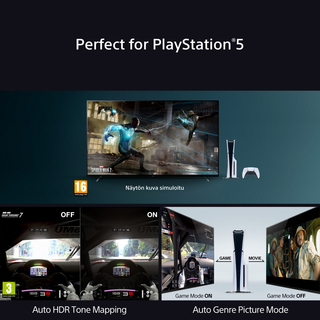 Sony 85" Bravia 9 – 4K QD Mini-LED Google TV