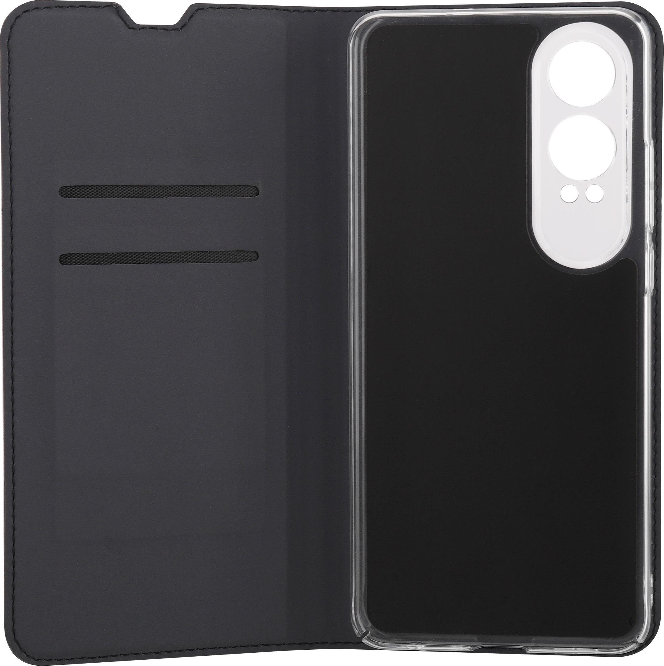 FoneKit BookCase -suojakotelo, OnePlus Nord CE4 Lite, musta