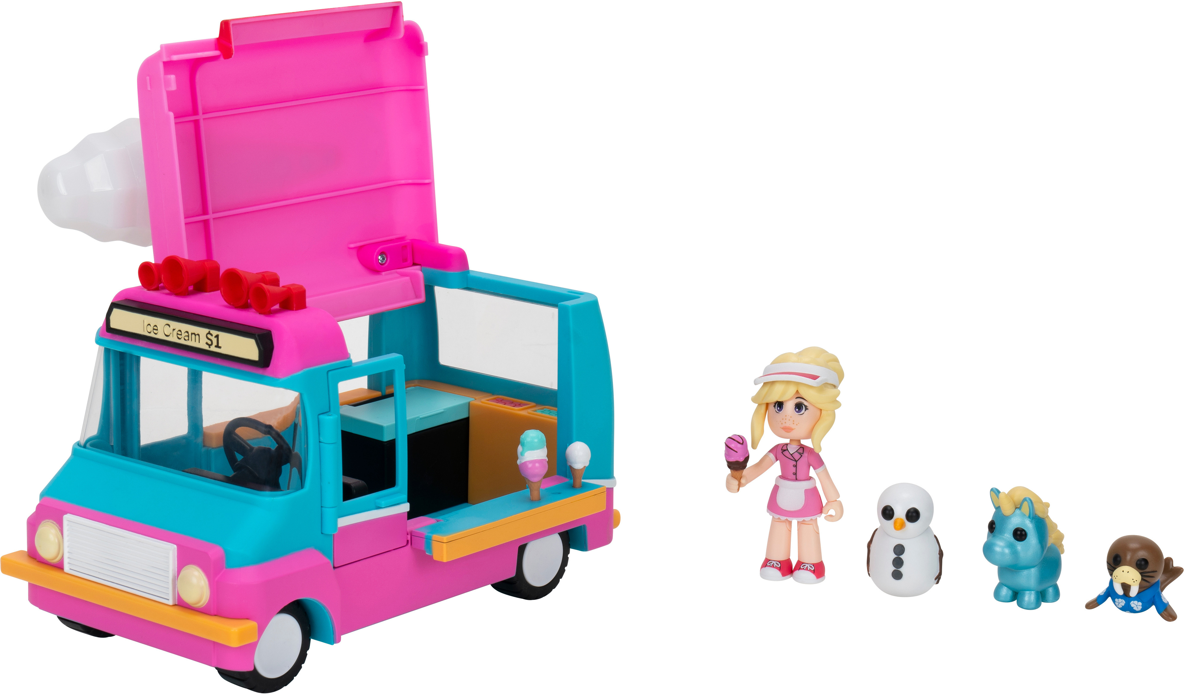 Adopt Me! Feature Vehicle Ice Cream Truck - Toiminnallinen jäätelöauto