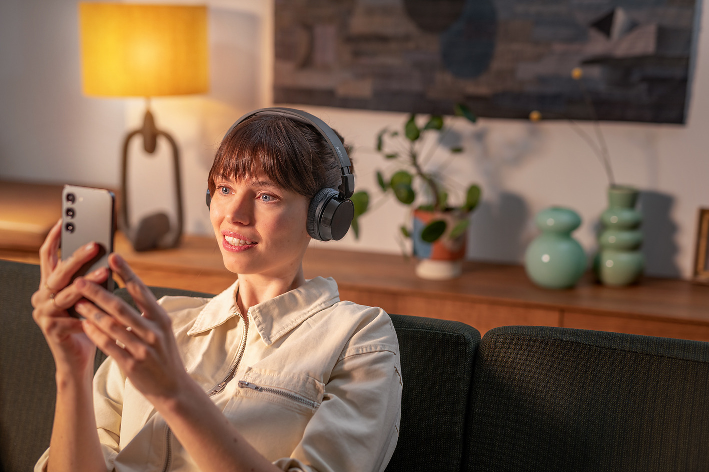 Philips TAH3209 Bluetooth-sankakuulokkeet, musta