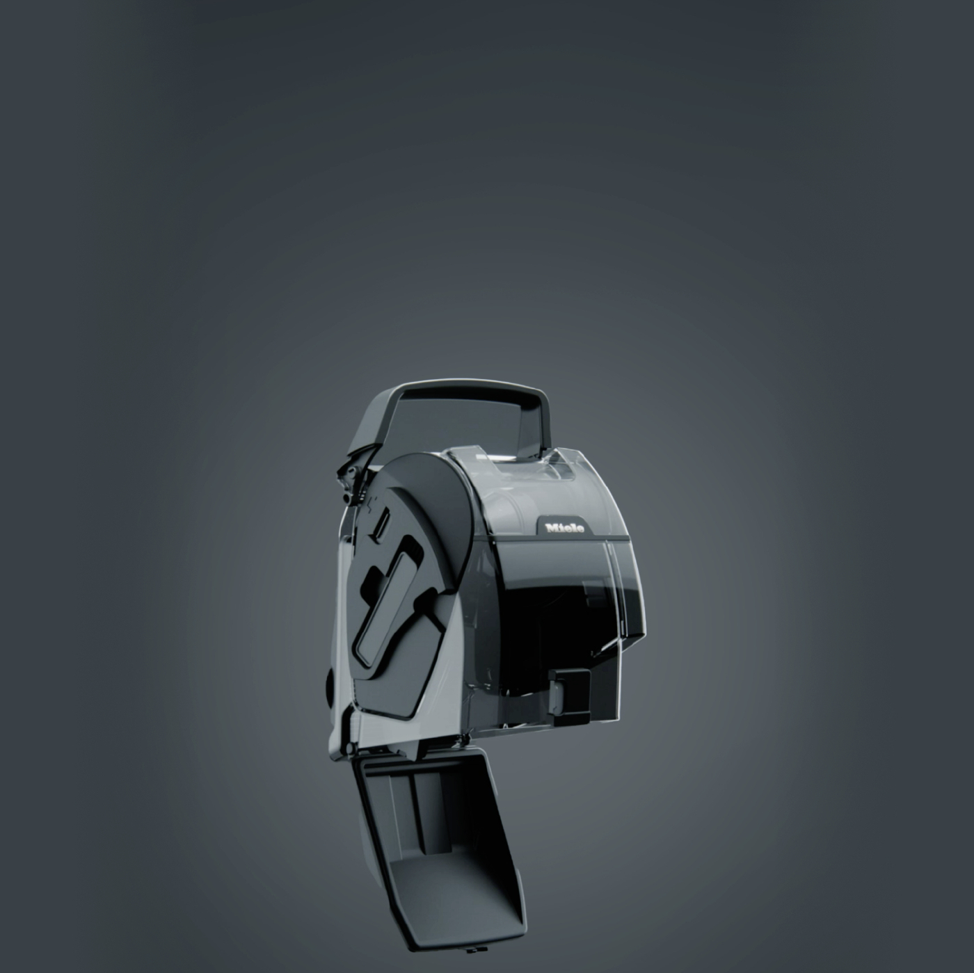 Miele Boost CX1 Active -pölypussiton pölynimuri, ObsidianBlack
