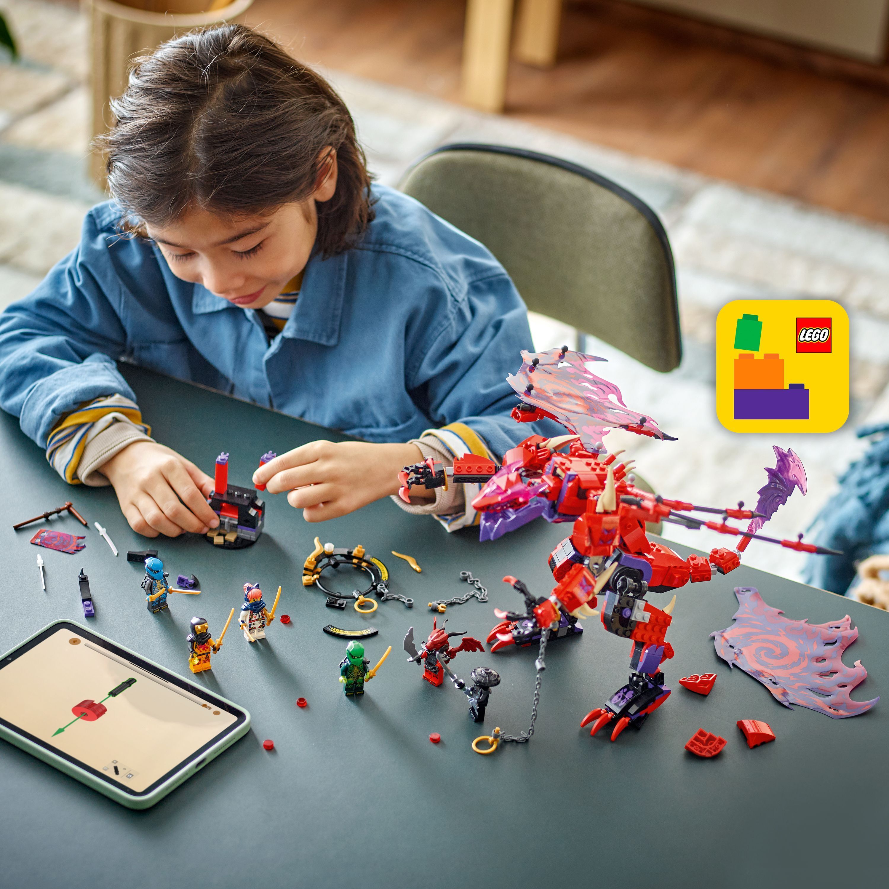 LEGO NINJAGO 71832 – Kaaoslohikäärme Thunderfang