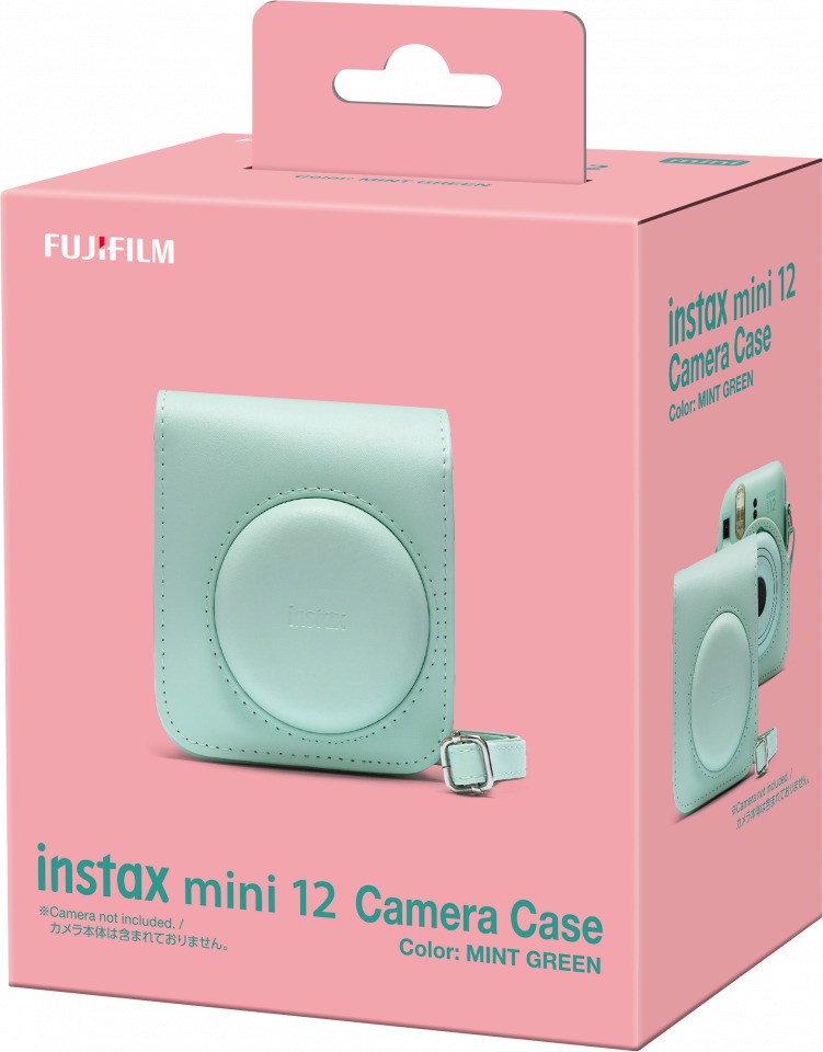Fujifilm Instax Mini 12 kameralaukku, vaaleanpunainen