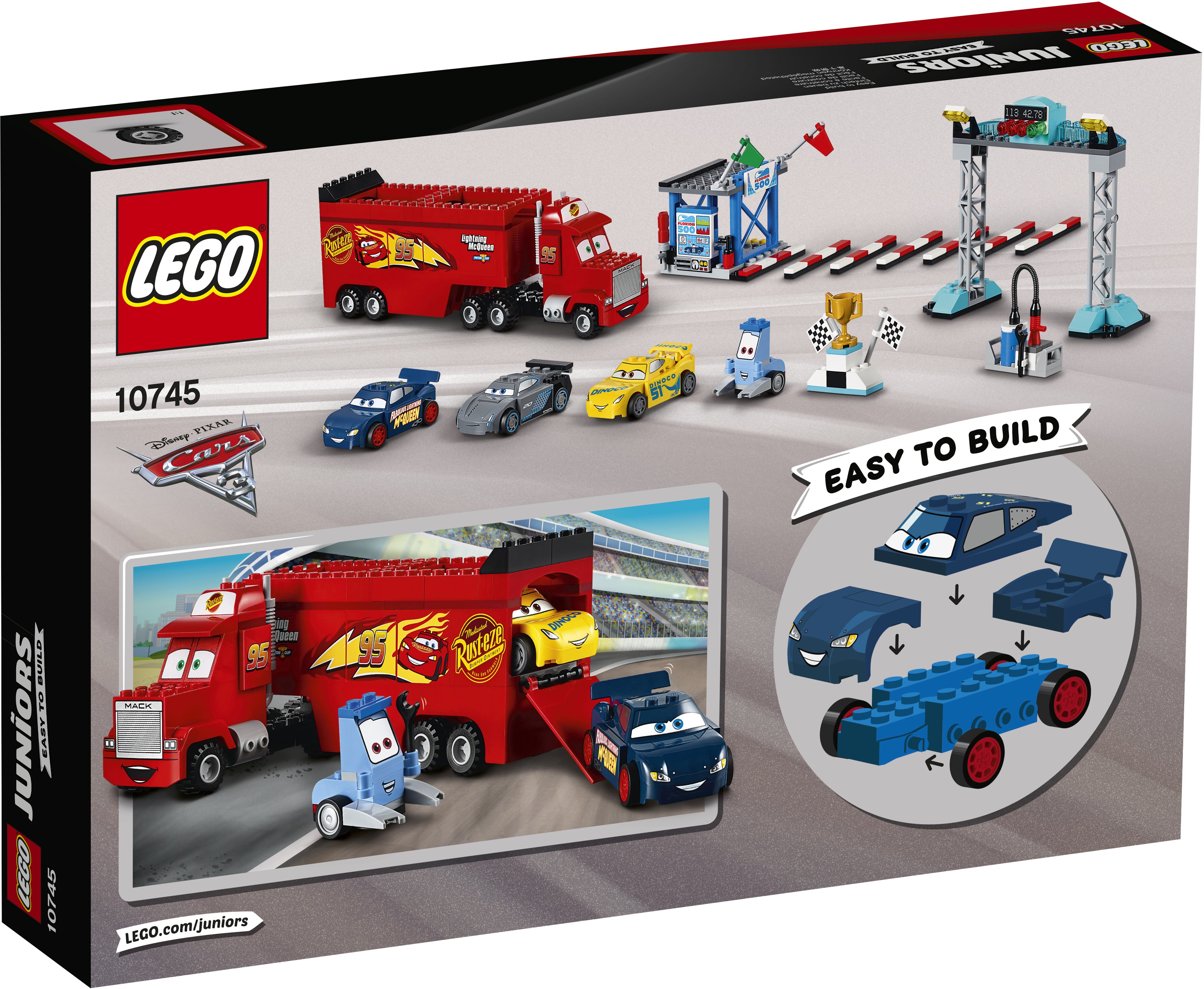 LEGO Juniors 10745 - Florida 500 -loppukilpailu â