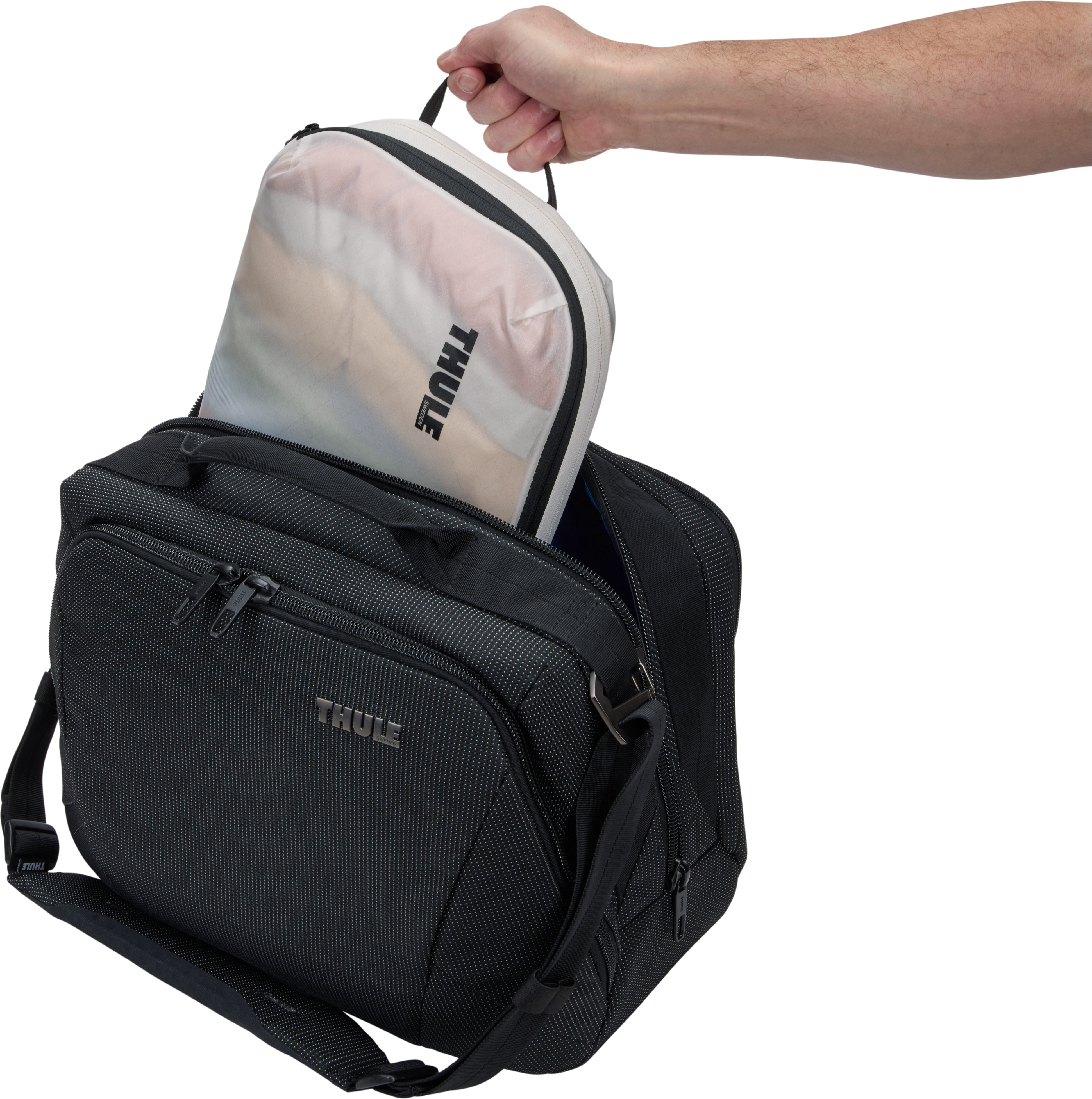 Thule Compression Cube Set -pakkauslaatikkosarja, valkoinen