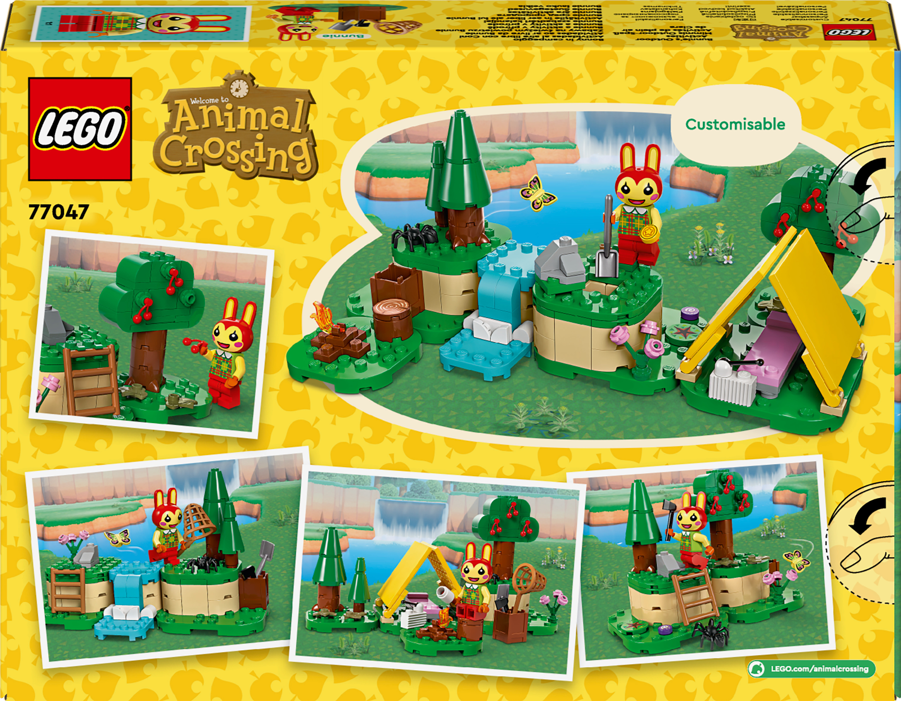 LEGO Animal Crossing 77047  - Bunnien ulkopuuhia