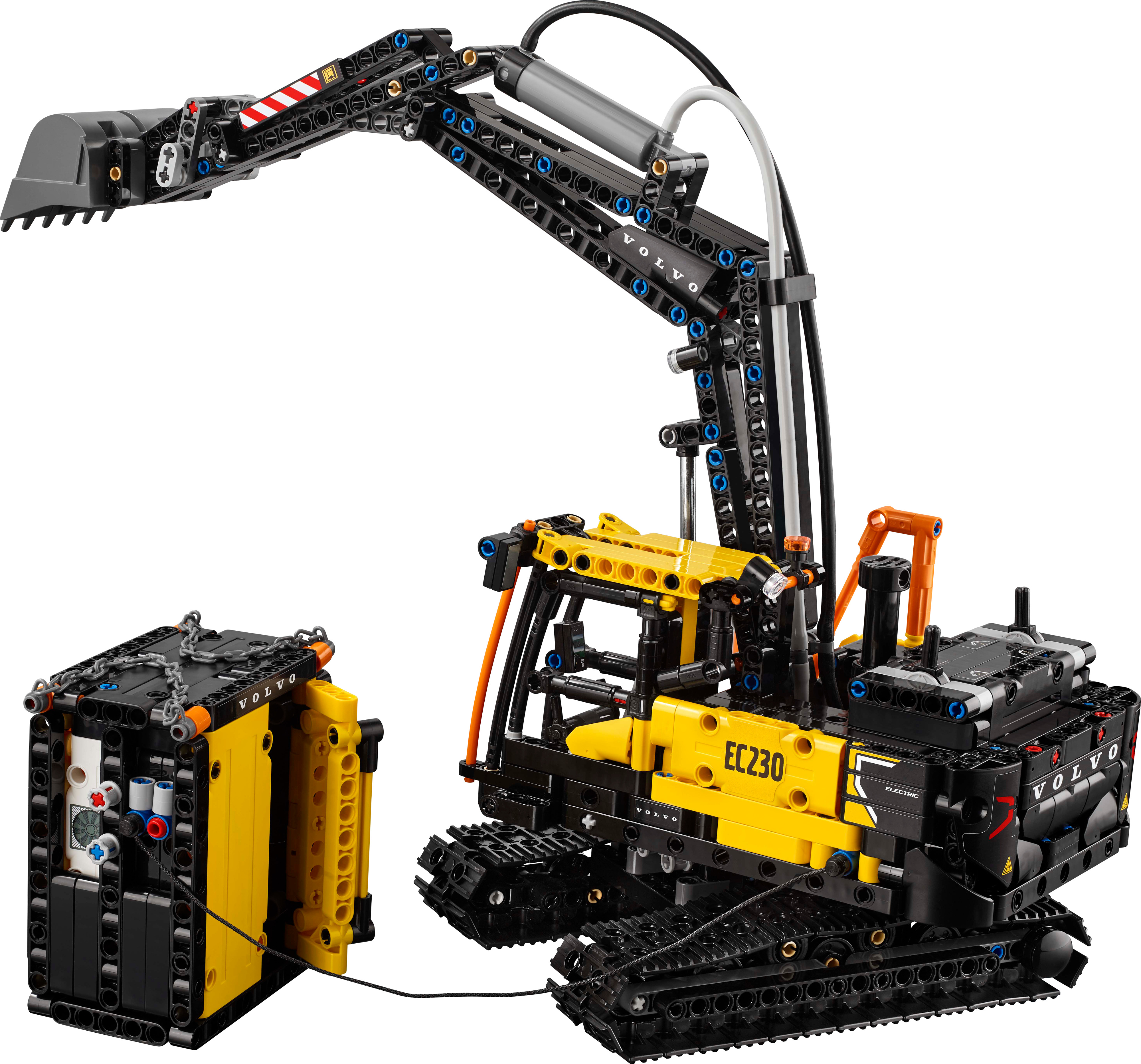 LEGO Technic 42175 - Volvo FMX ‑kuorma-auto ja EC230 Electric ‑kaivukone