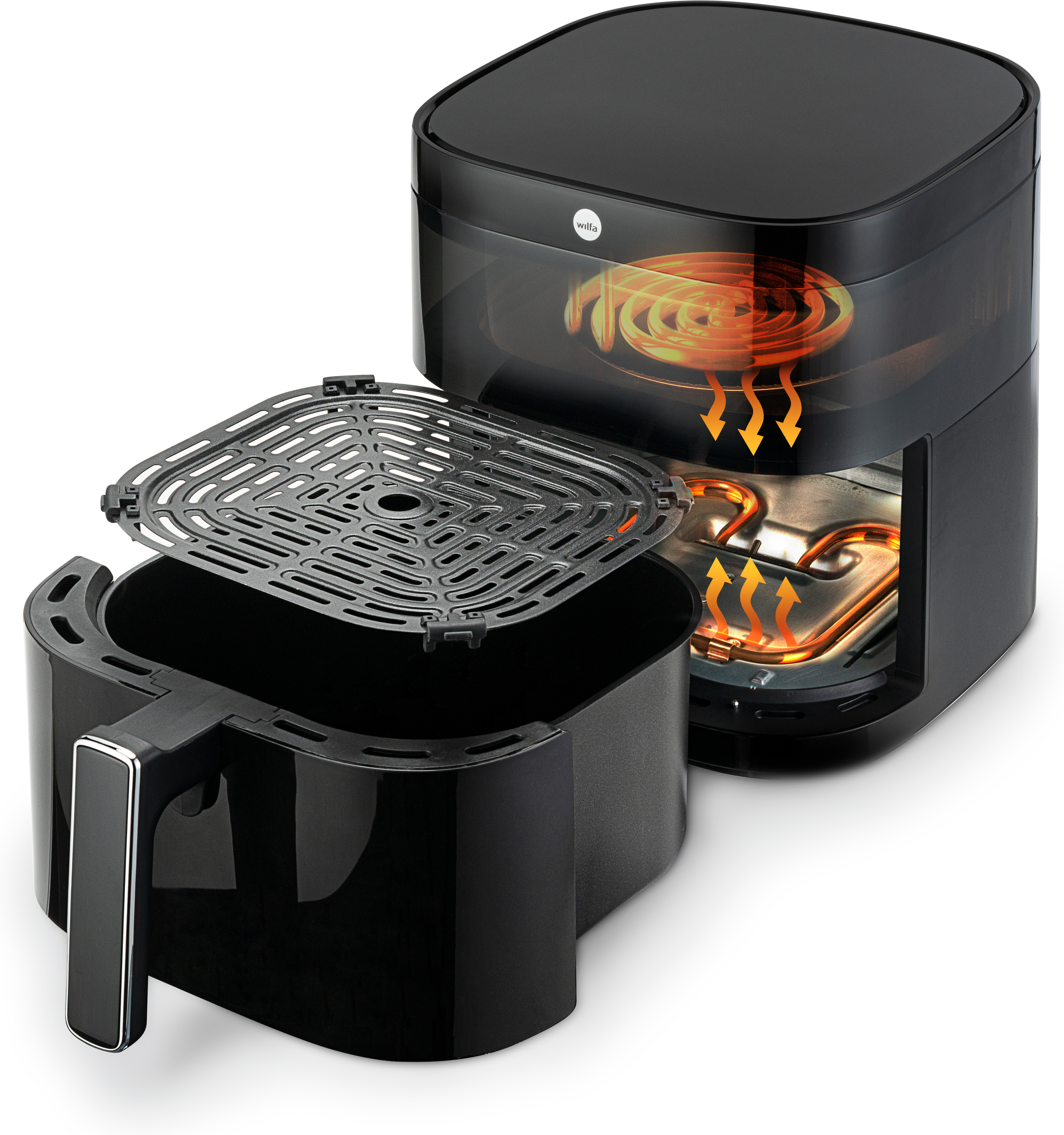 Wilfa AFD-80B Split -airfryer