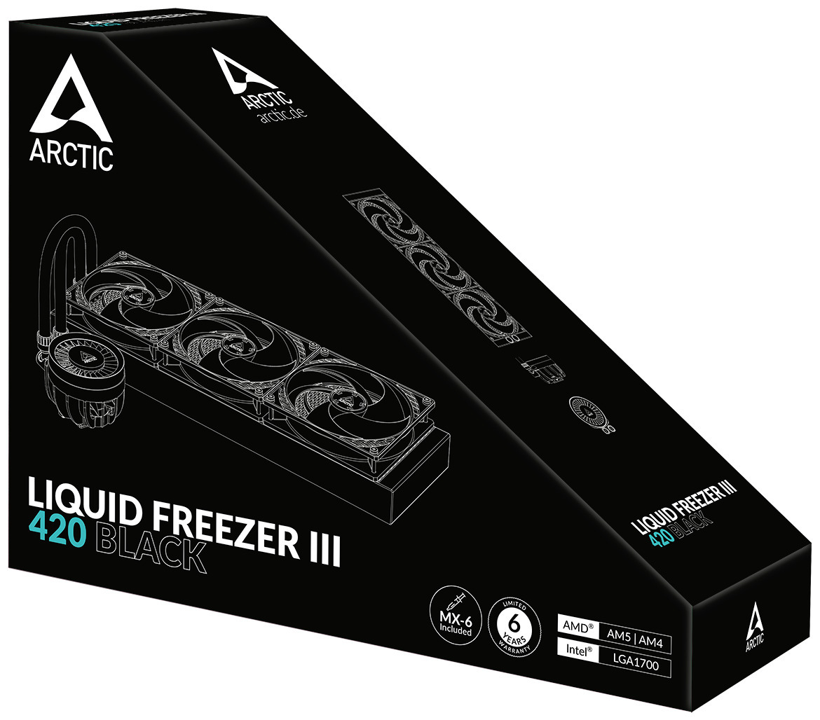 Arctic Liquid Freezer III 420 -nestejäähdytysjärjestelmä