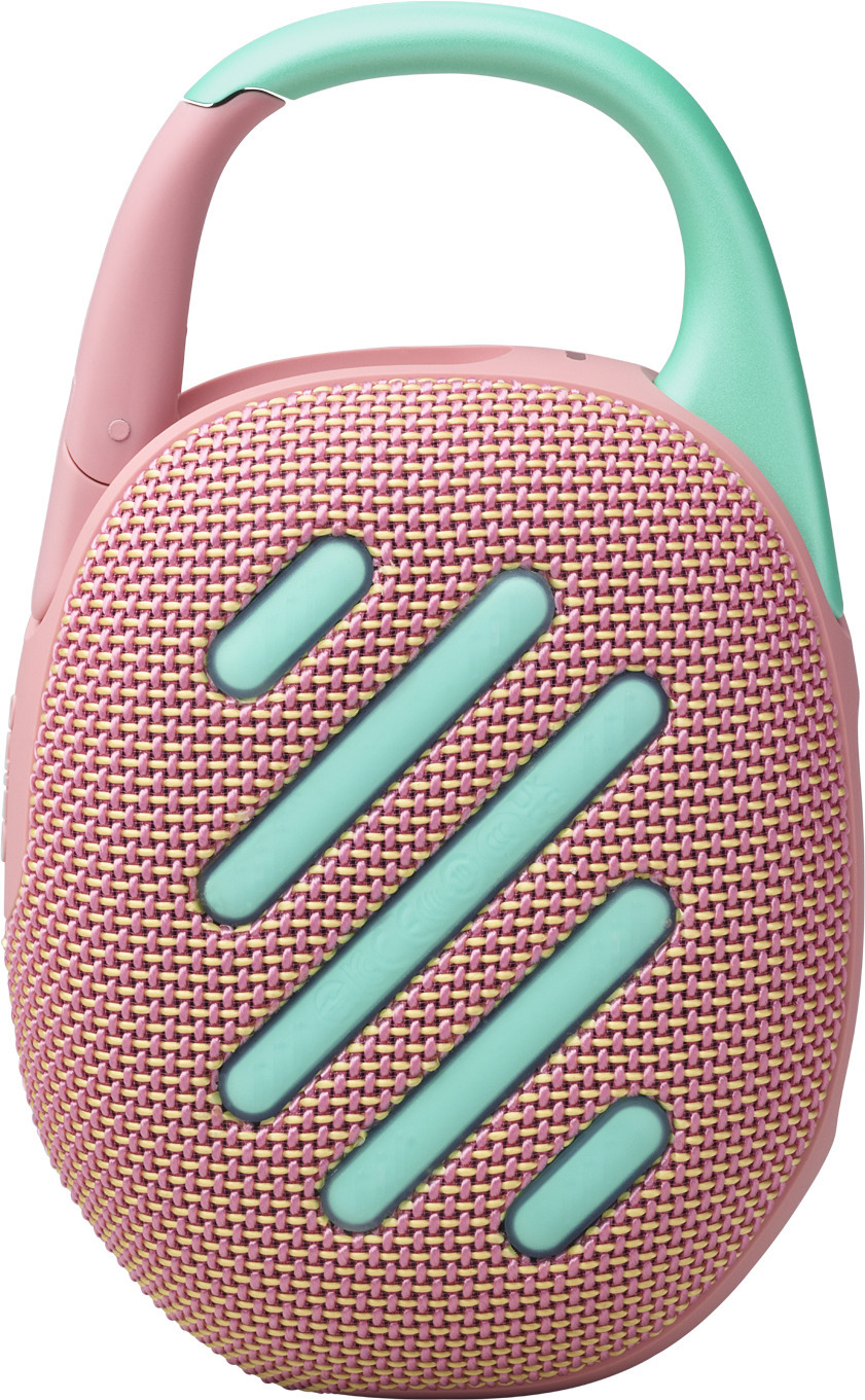 JBL Clip 5 Bluetooth-kaiutin, vaaleanpunainen