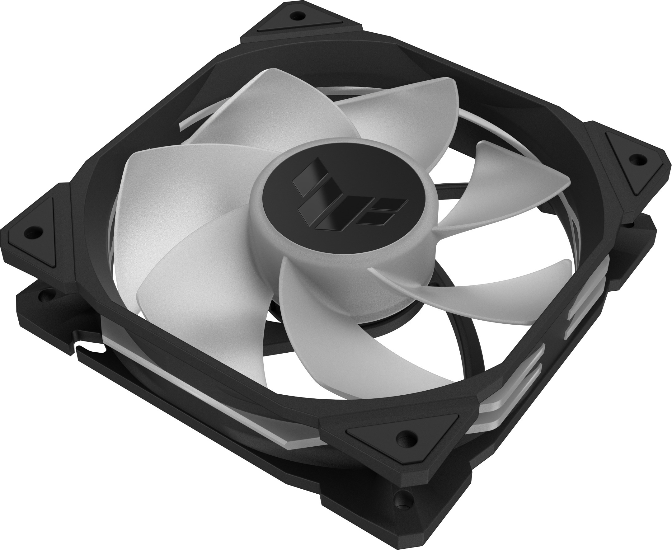Asus TUF Gaming TR 120 ARGB Reverse PWM -tuuletin, 120 mm, musta