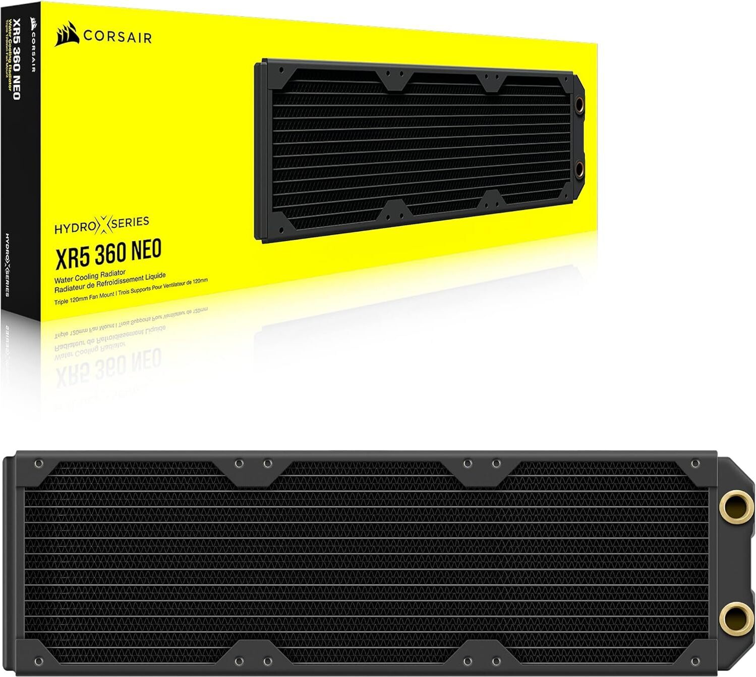 Corsair Hydro X Series Radiator XR5 NEO -jäähdytin, 360 mm