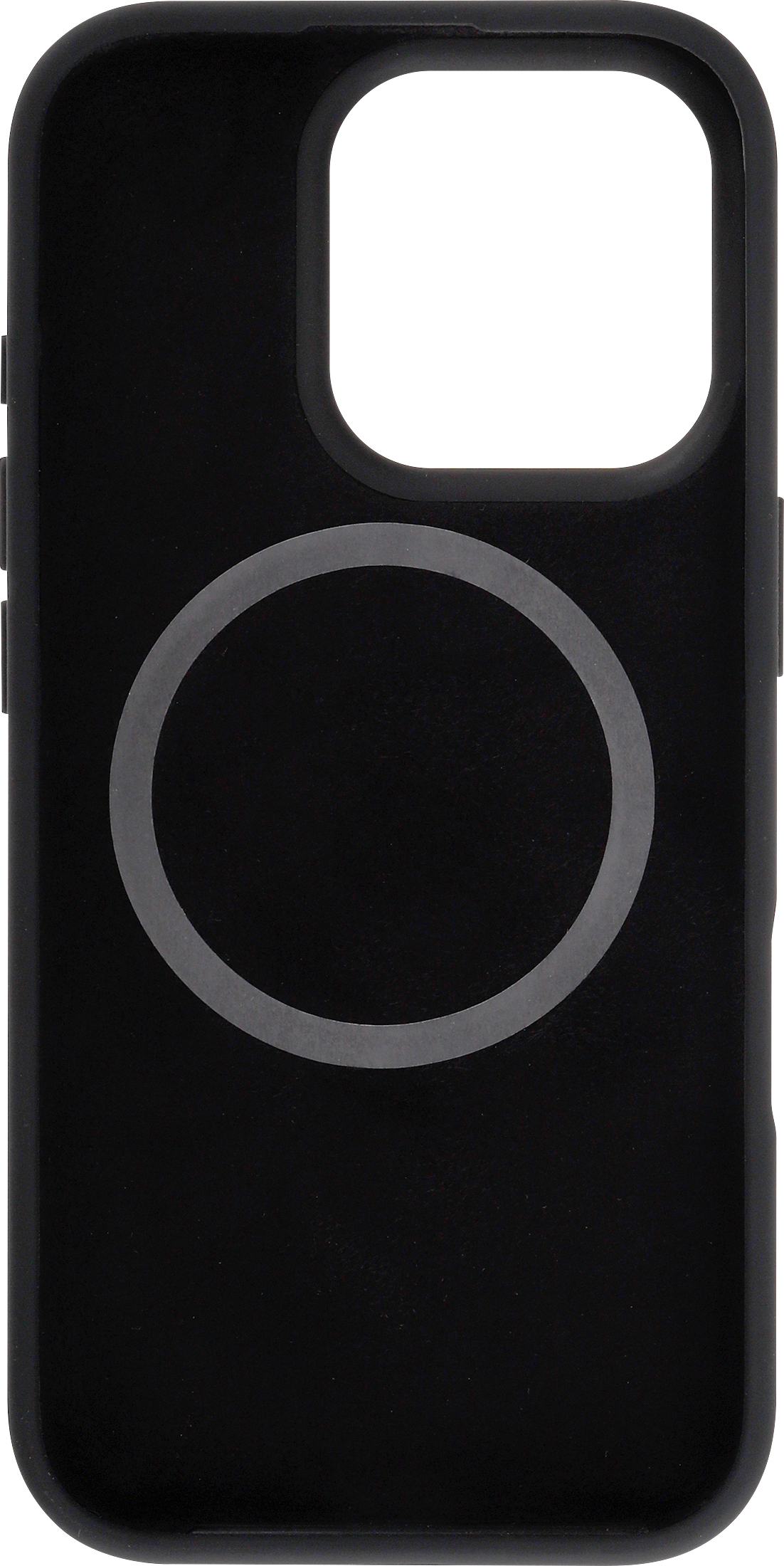 FoneKit MagSafe-yhteensopiva Liquid Silicone -suojakuori, iPhone 16 Pro, musta