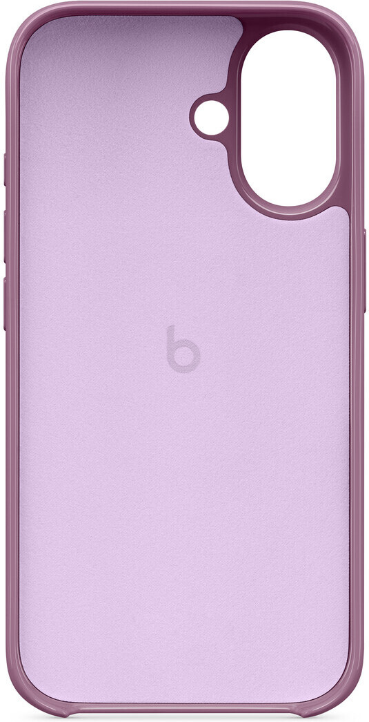 Apple iPhone 16 Beats silikonikuori MagSafella, illanpurppura
