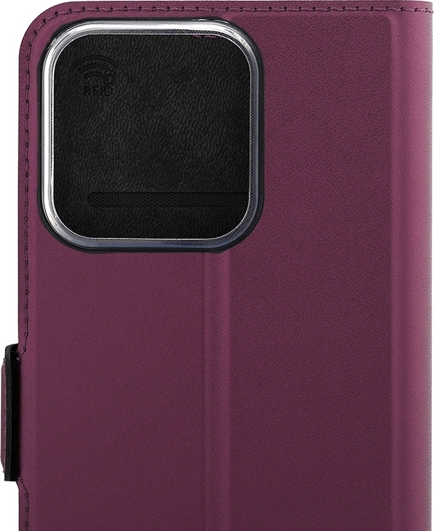 Wave BookCase -suojakotelo, Honor 200 Smart, musta