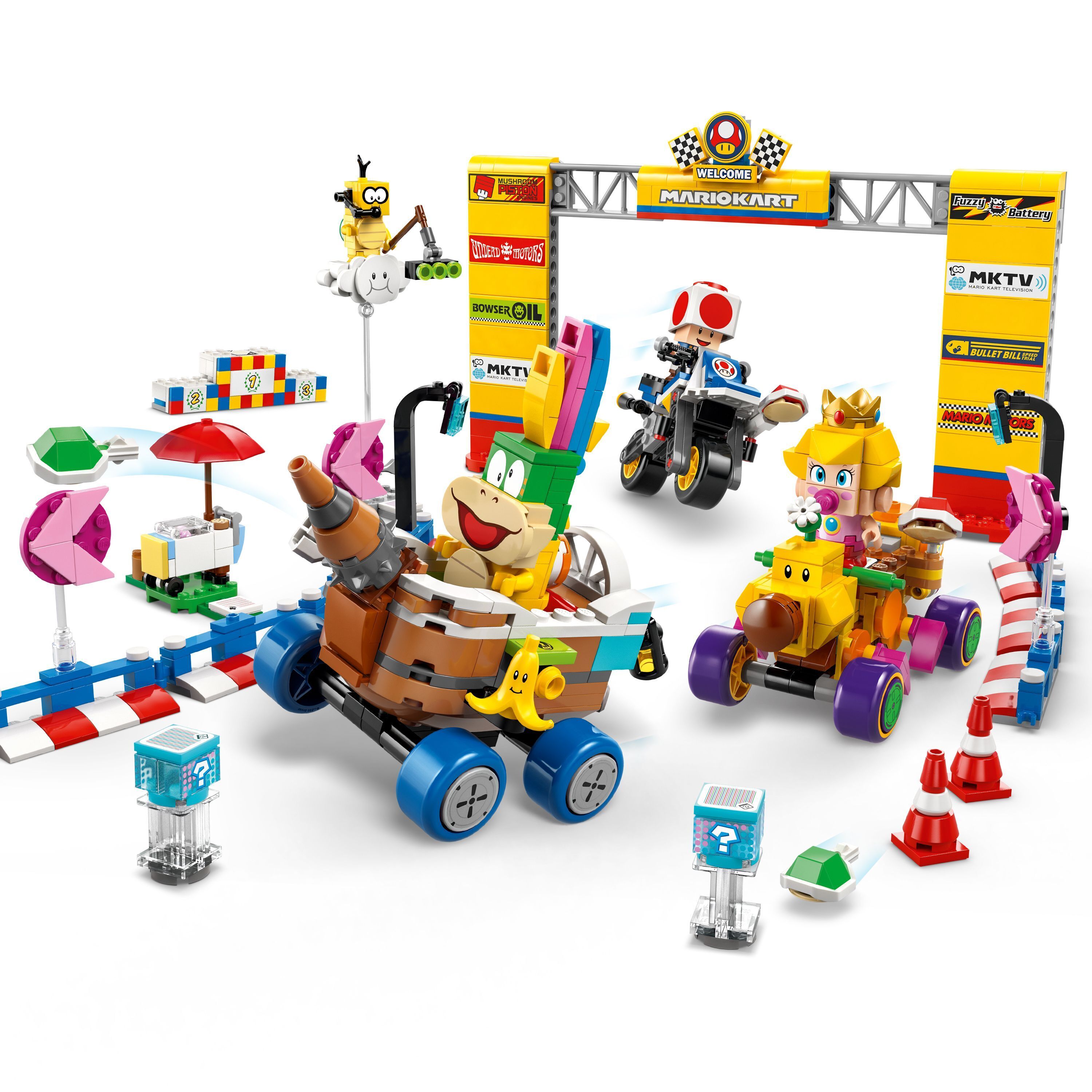 LEGO Super Mario 72036 – Mario Kart – Baby Peach ja Grand Prix ‑setti