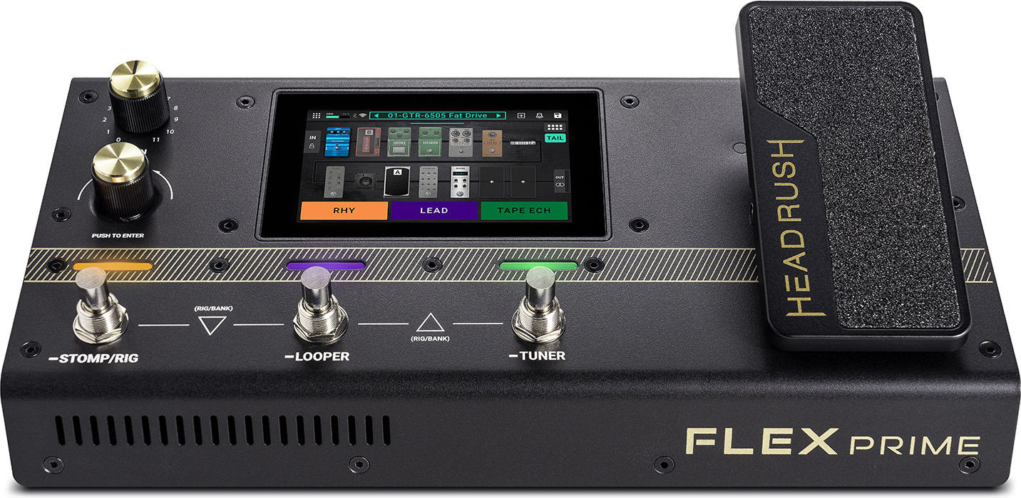 Headrush Flex Prime -multiefektiprosessori – Verkkokauppa.com