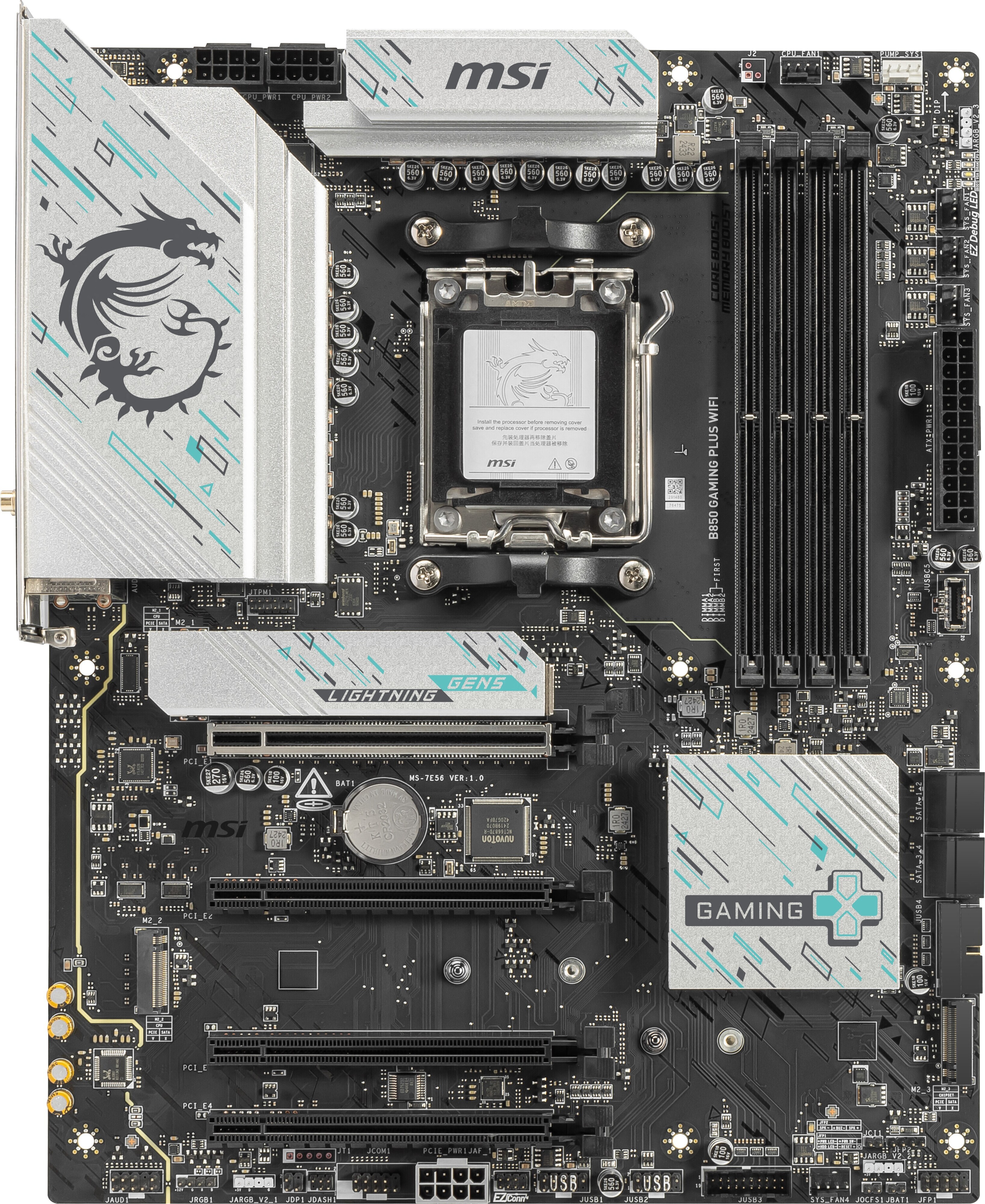 MSI B850 GAMING PLUS WIFI AM5 ATX-emolevy