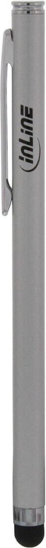 InLine Slim Stylus -kosketusnäyttökynä, hopea