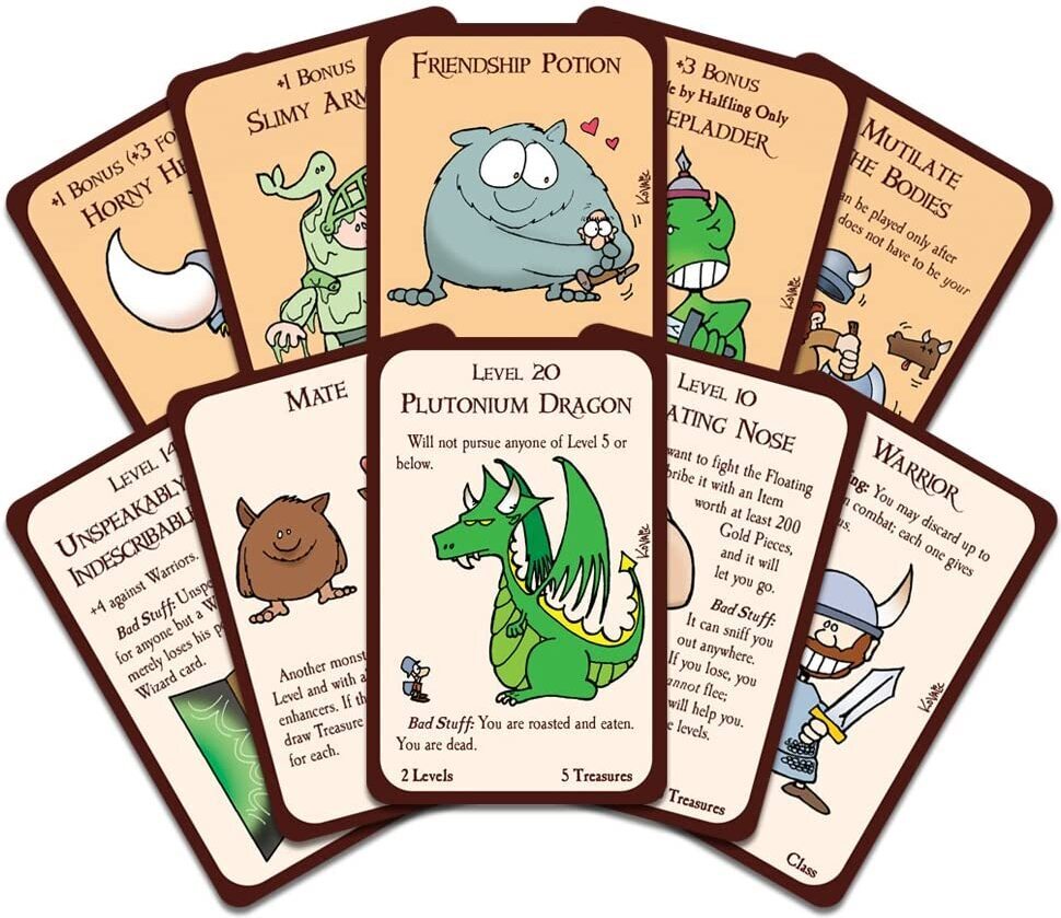 Munchkin Deluxe -strategiapeli (ENG)