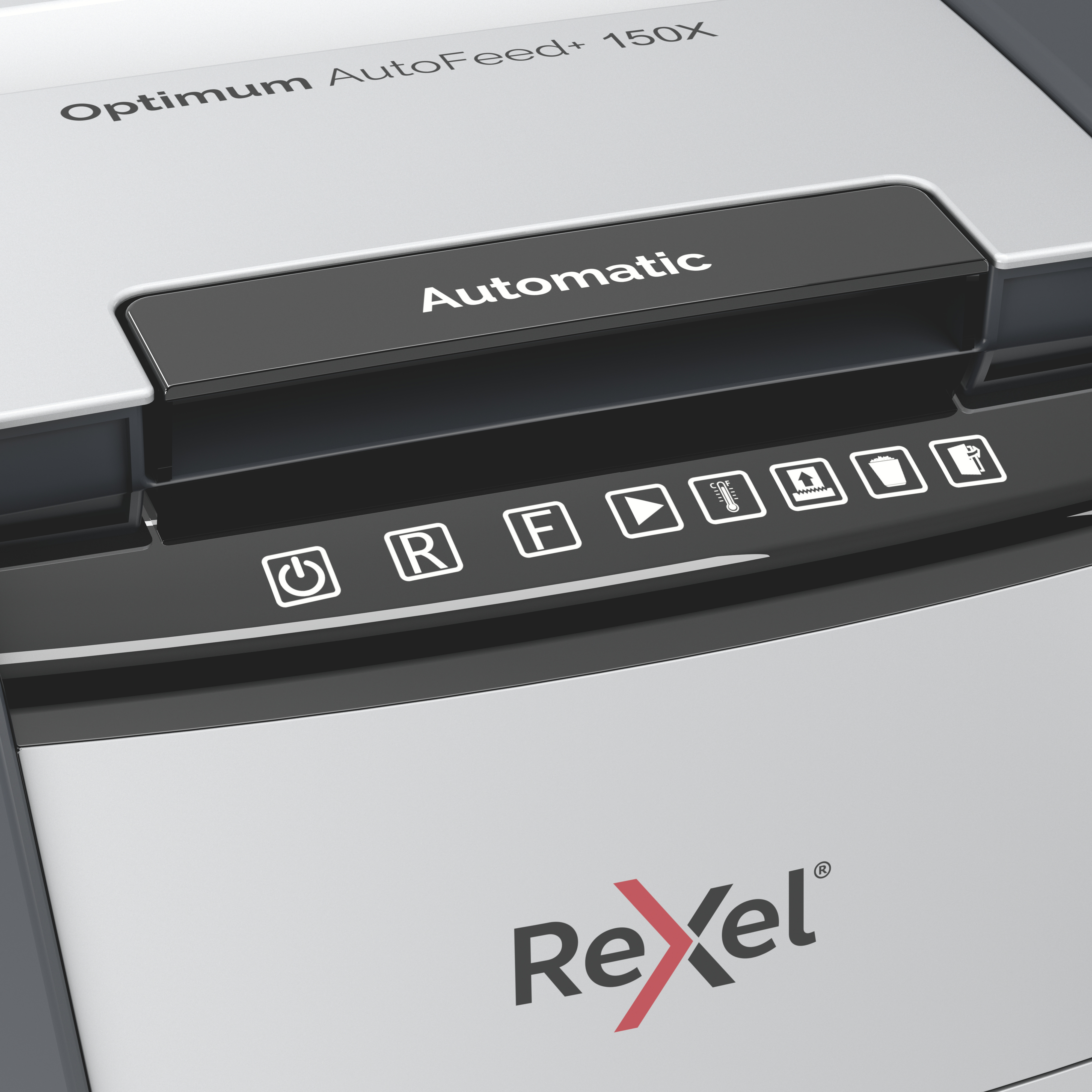 Rexel Optimum 150X automaattinen -paperisilppuri, P4