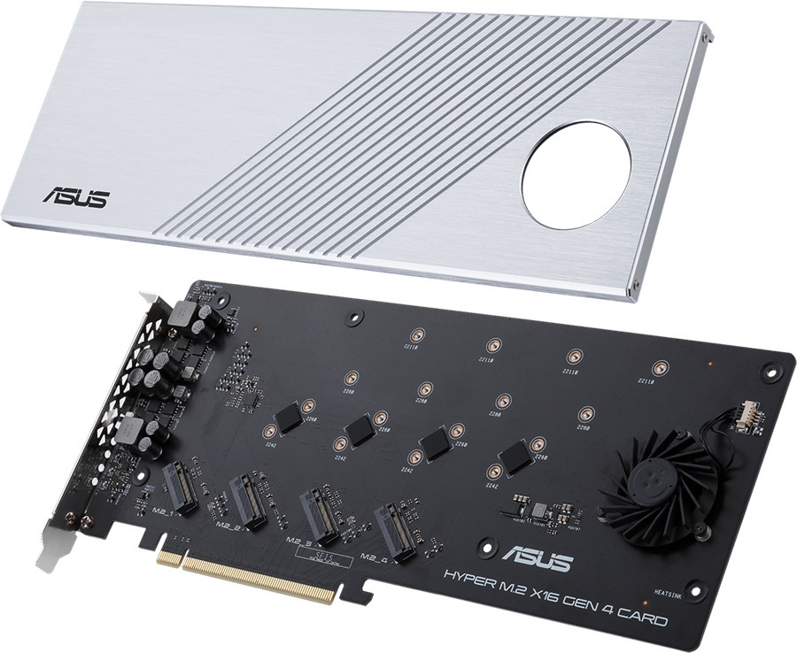 Asus HYPER M.2 X16 Gen 4 CARD -adapteri